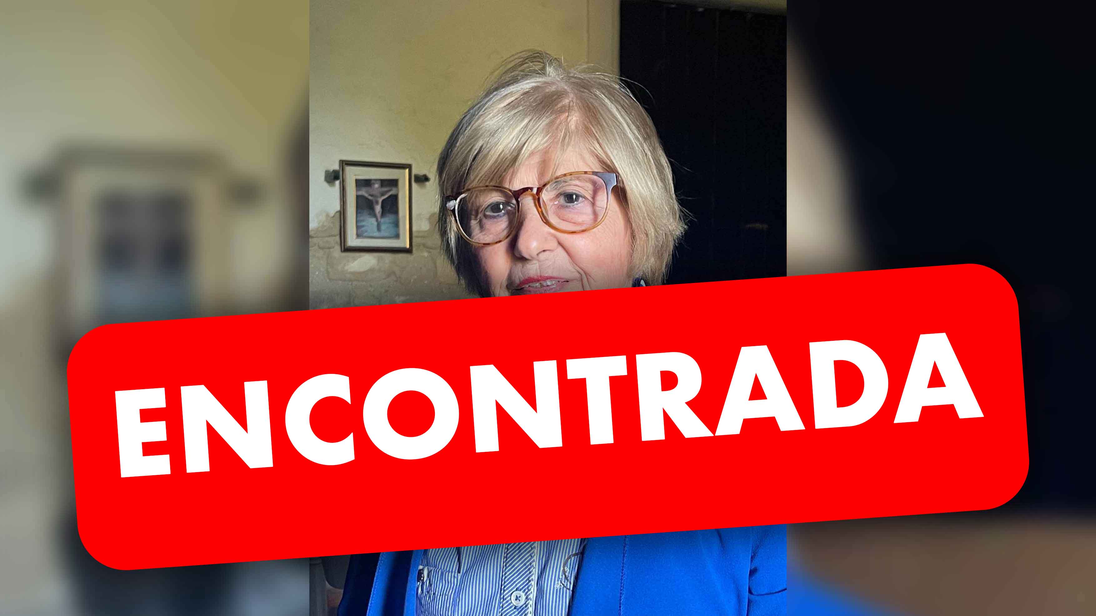 Encuentran a Conchi, la madre de Mamen Sánchez.