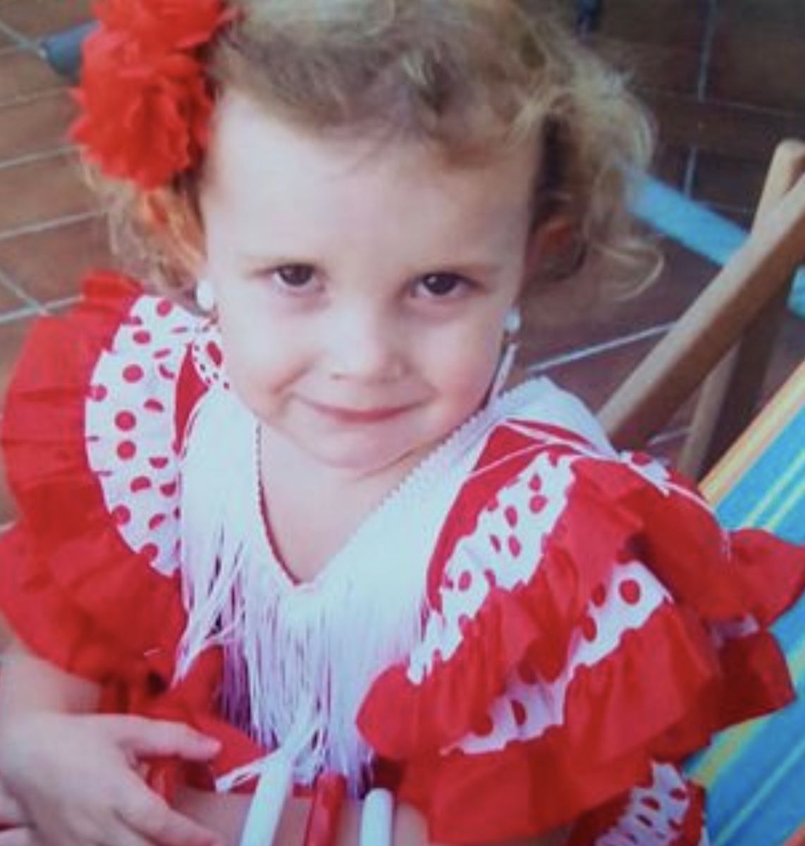 Millie Bobby Brown, de pequeña vestida de gitana en Marbella.