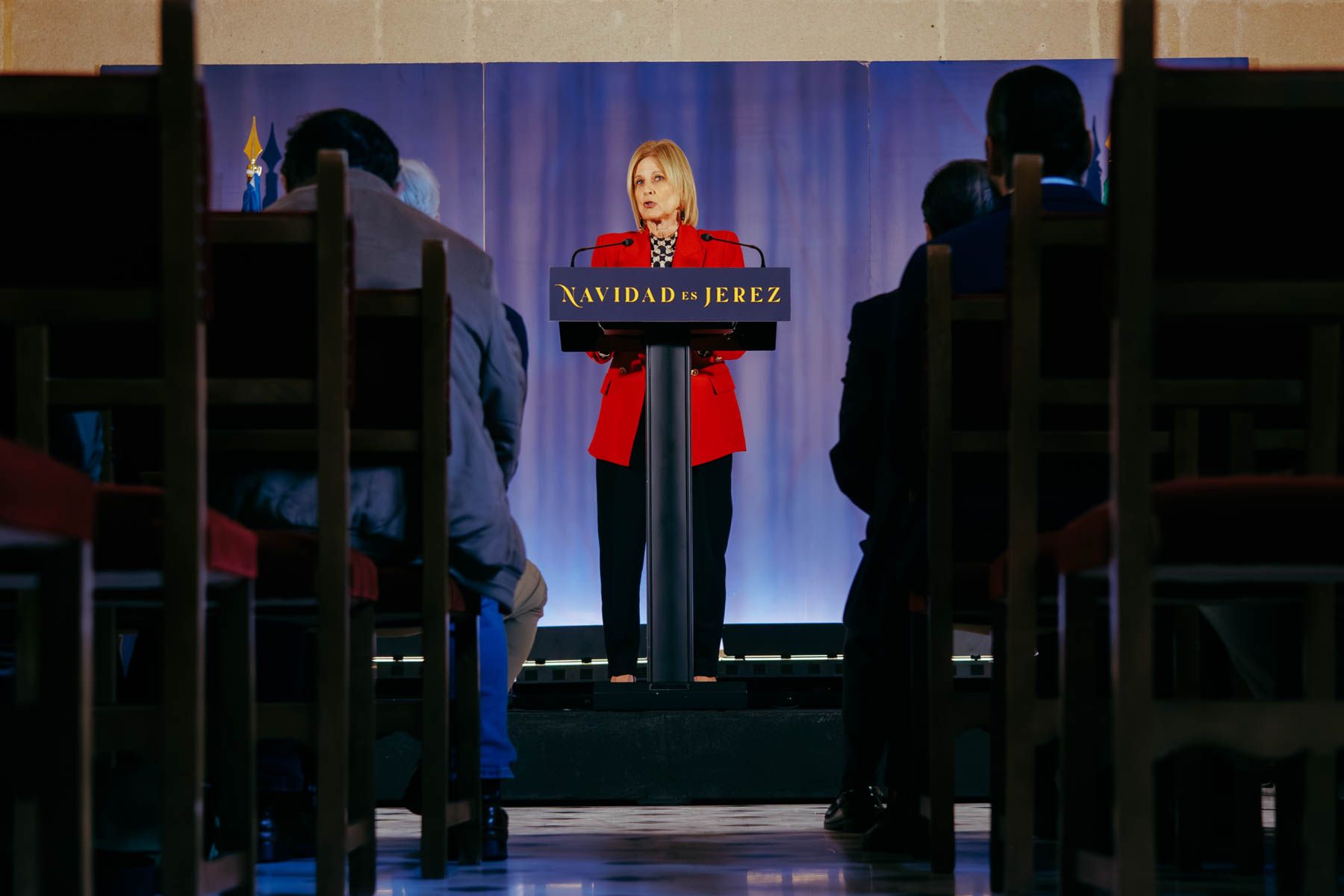 García-Pelayo, en la presentación de la Navidad en Jerez 2025.