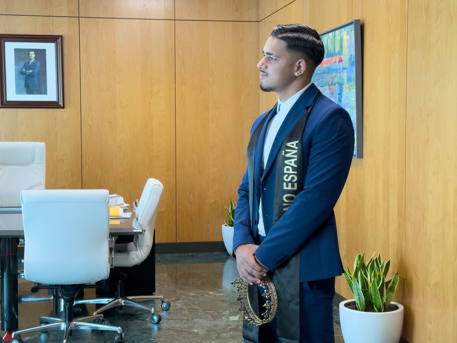 Israel Navarro, ganador de Mister Belleza Gitana España Israel Navarro, ganador de Mister Belleza Gitana España