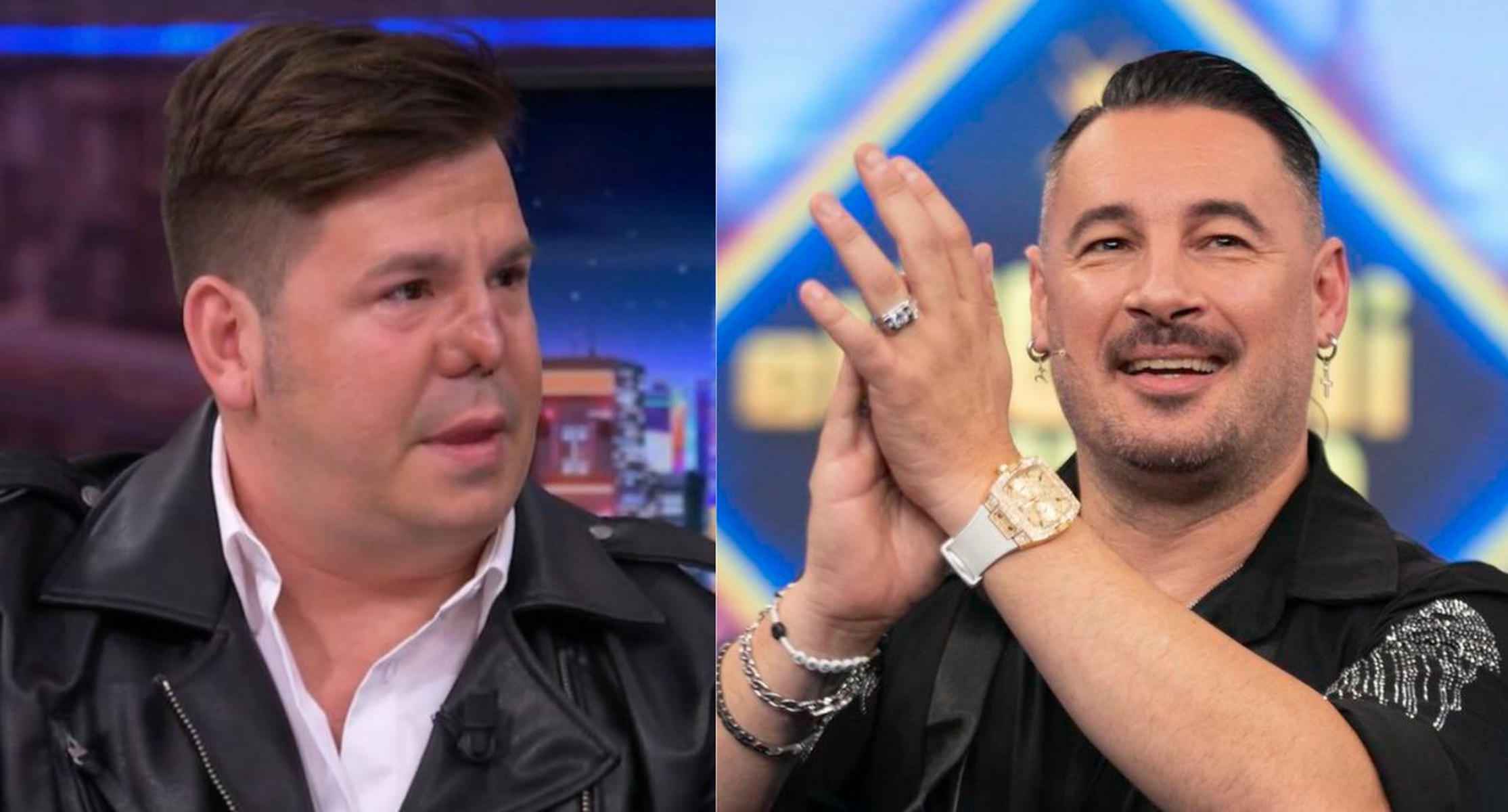 Lucas González y Andy Morales, en 'El Hormiguero'.