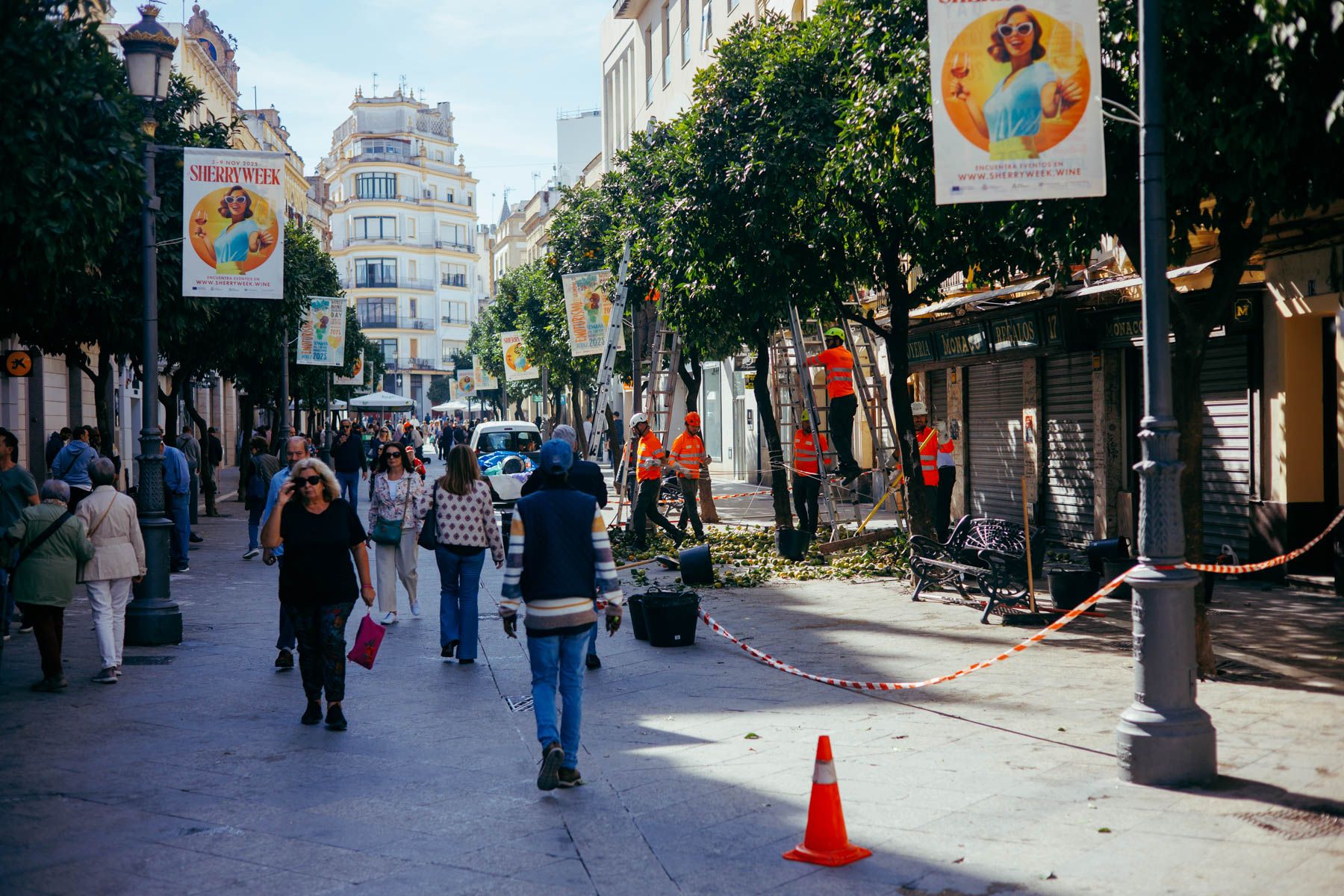 Una imagen del centro de Jerez.