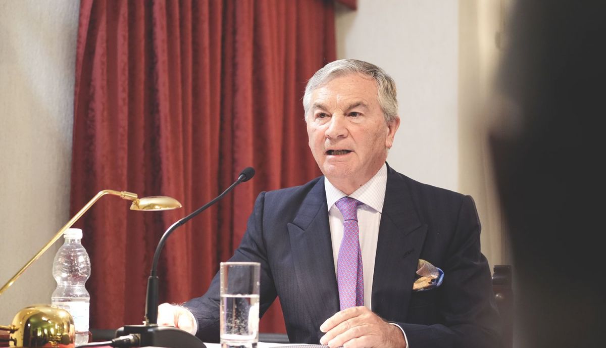 Jesus Rodriguez durante su discurso.