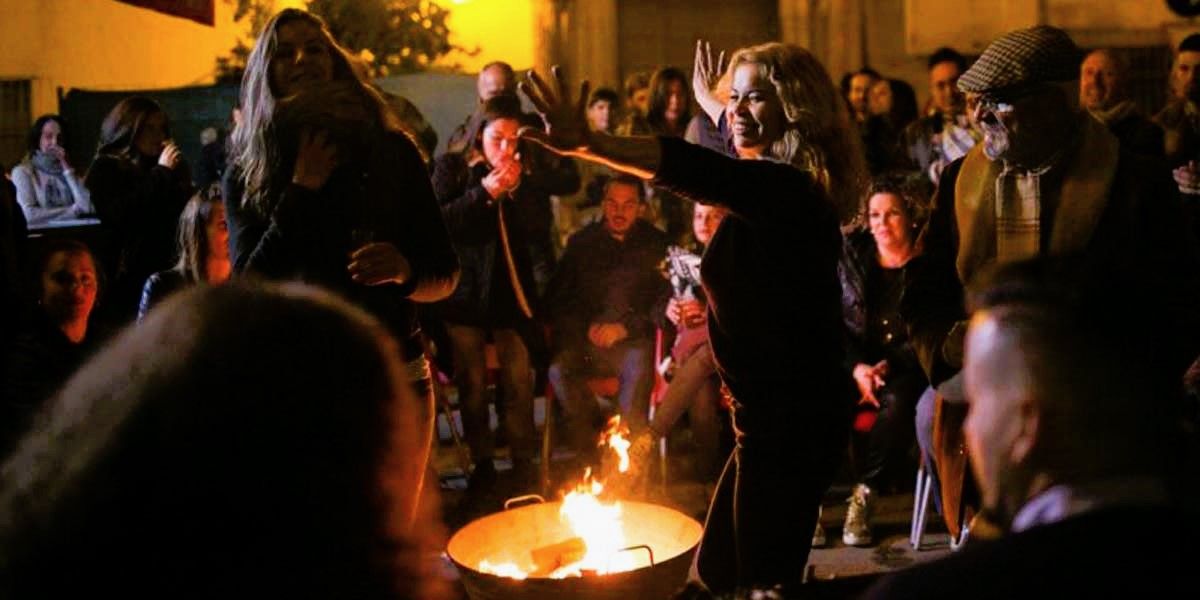 Una Zambomba celebrada en El Puerto.