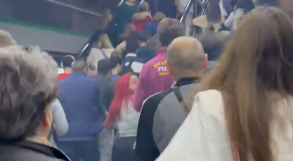 Momentos de mucha tensión por la incidencia de este miércoles.