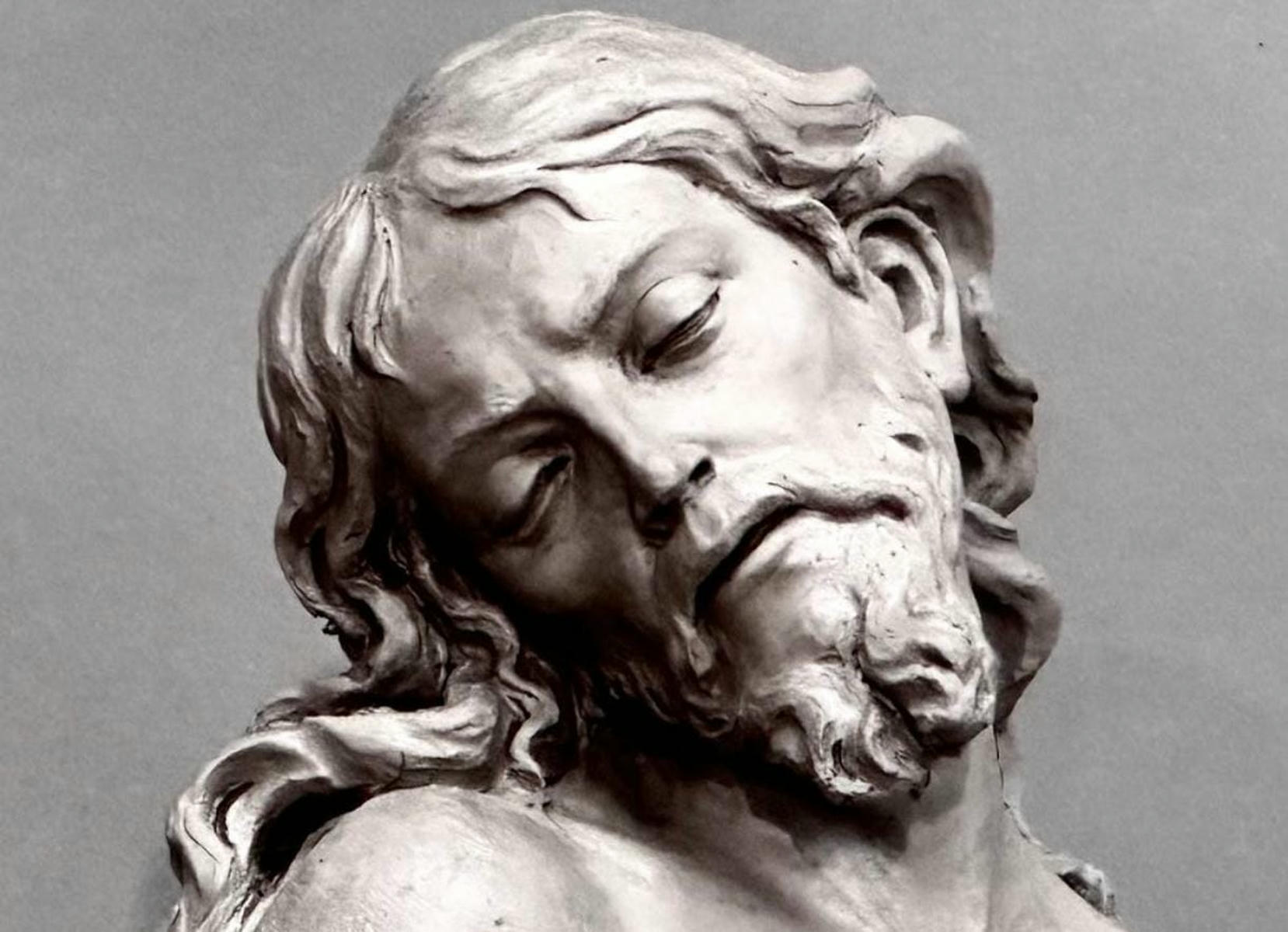 Boceto del rostro del que será la nueva imagen del titular de la cofradía.