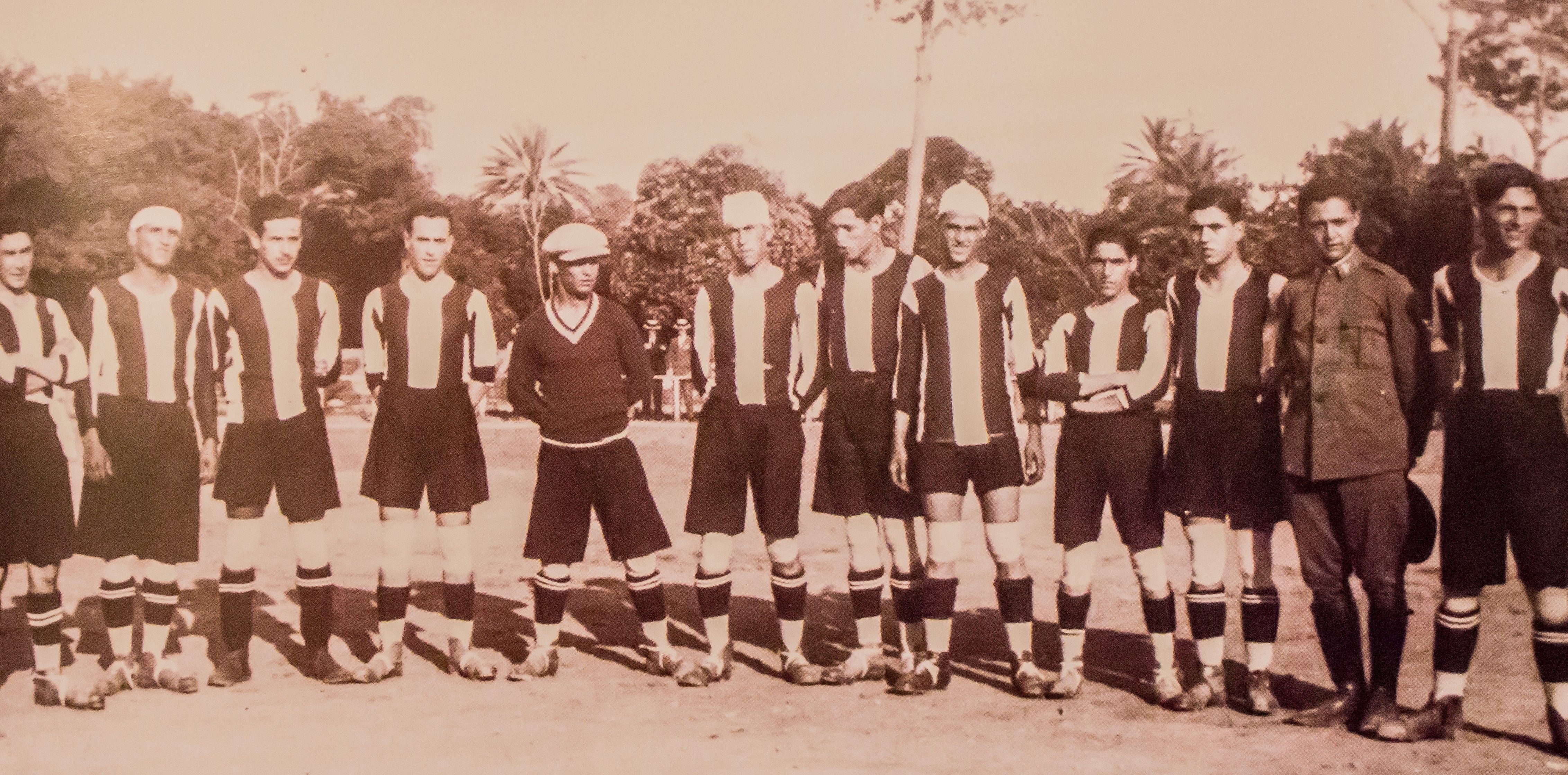 La Sociedad Jerez Football Club a principios del siglo XX.