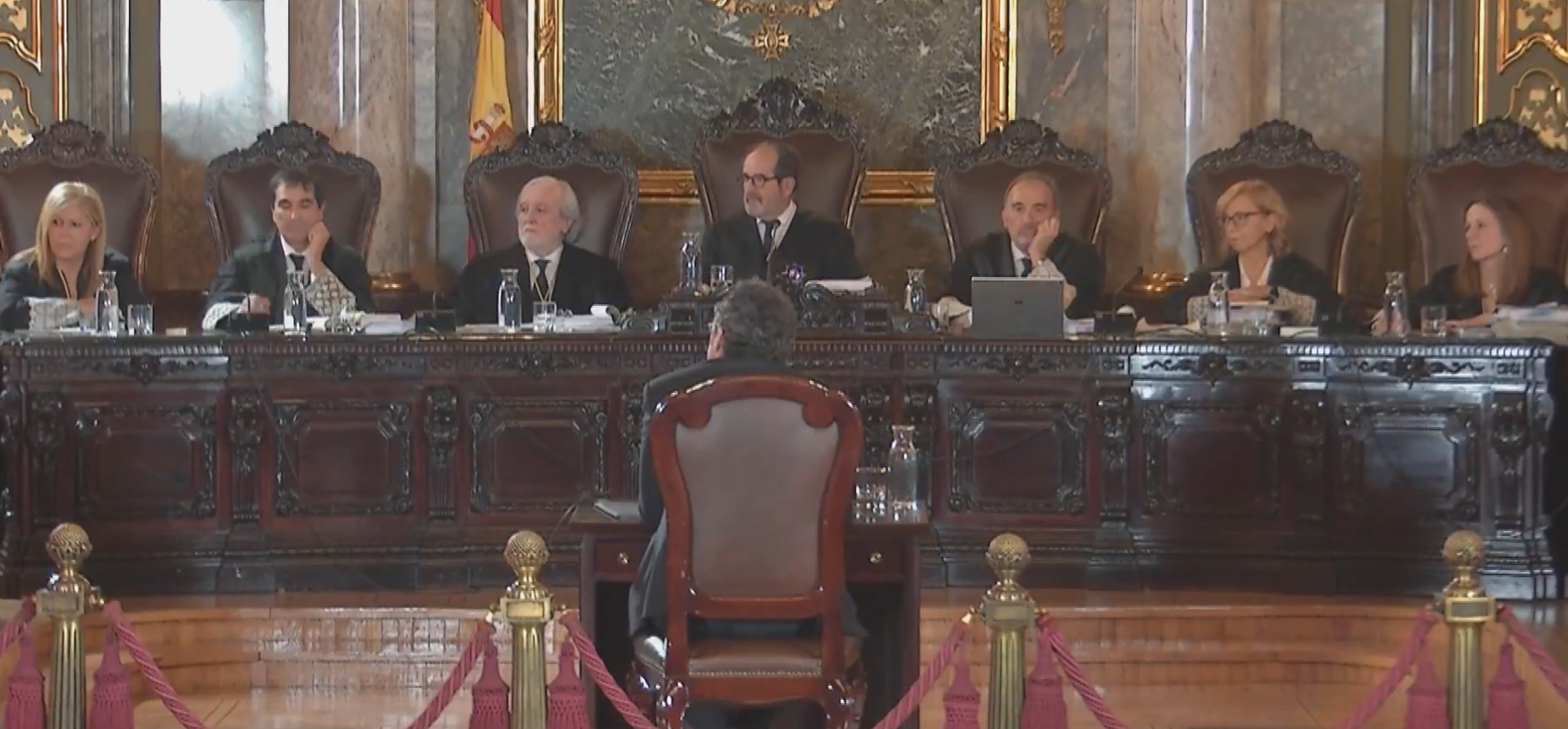 El fiscal general del Estado en el juicio.