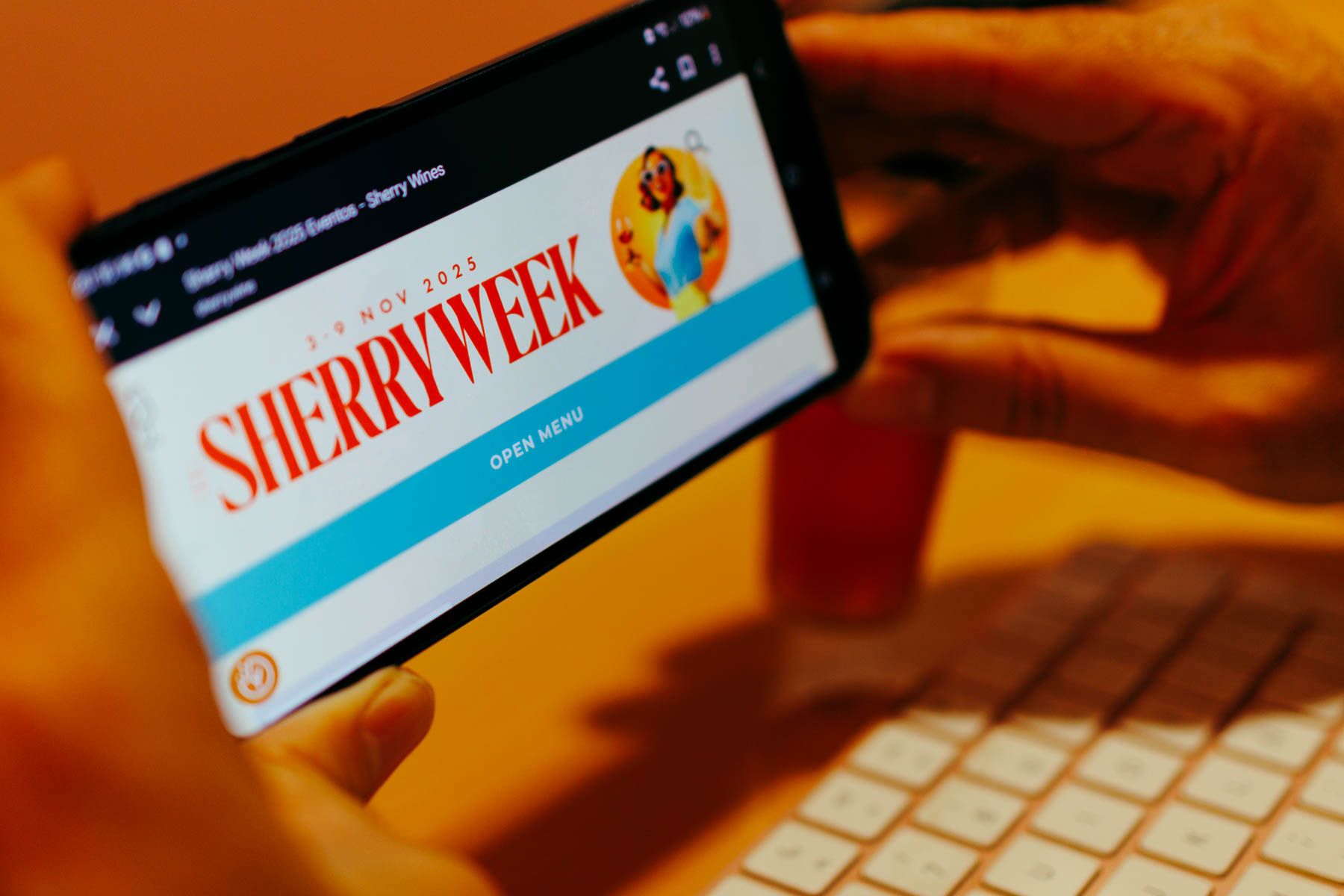 Imagen promocional de la Sherry Week 2025.