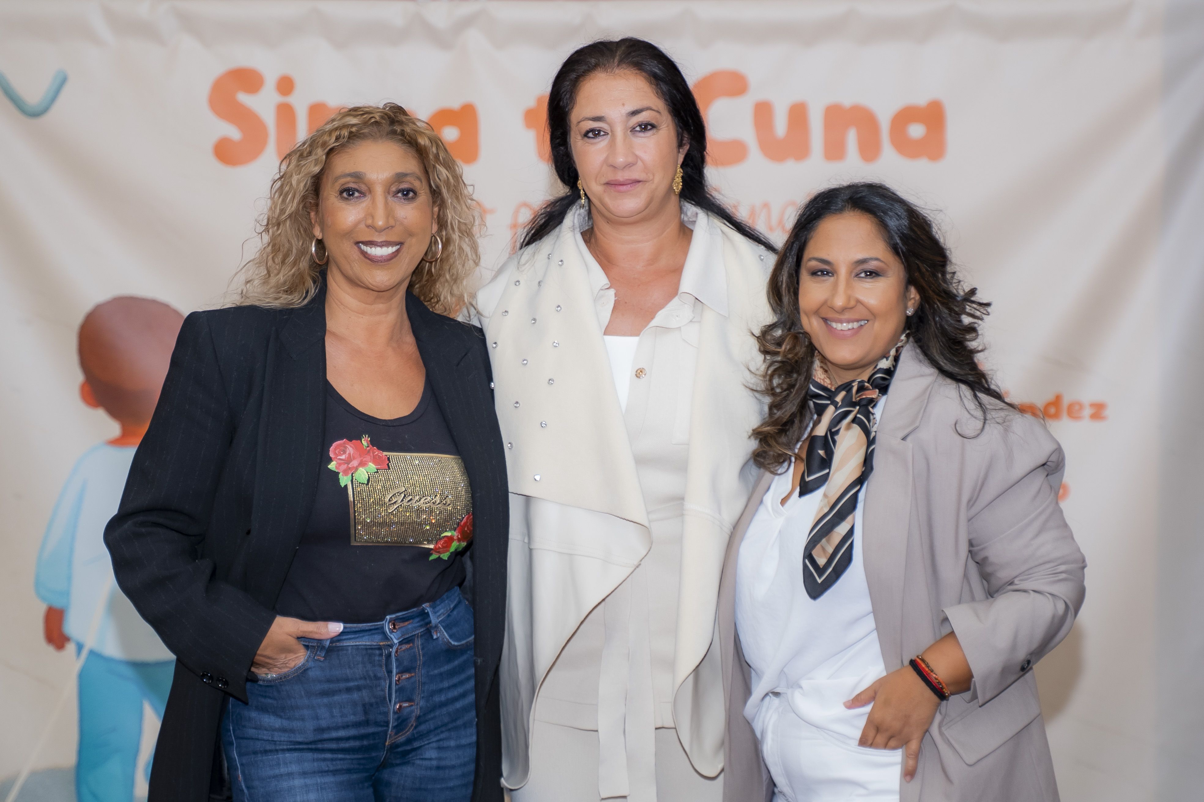 Esperanza Fernández, La Fabi y Felipa del Moreno, tres de las voces femeninas participantes en el proyecto solidario de 'Sirva tu cuna'.
