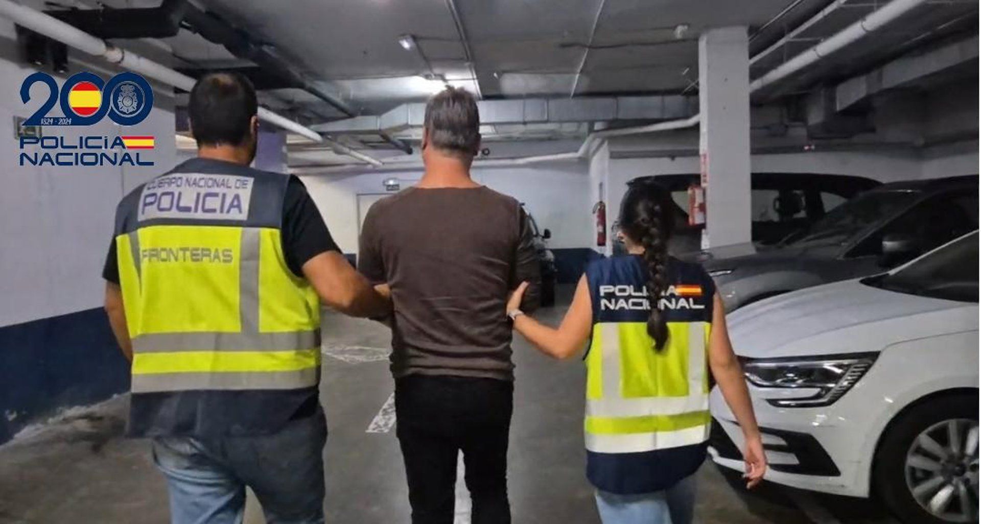 Una de las detenciones. Una de las detenciones.