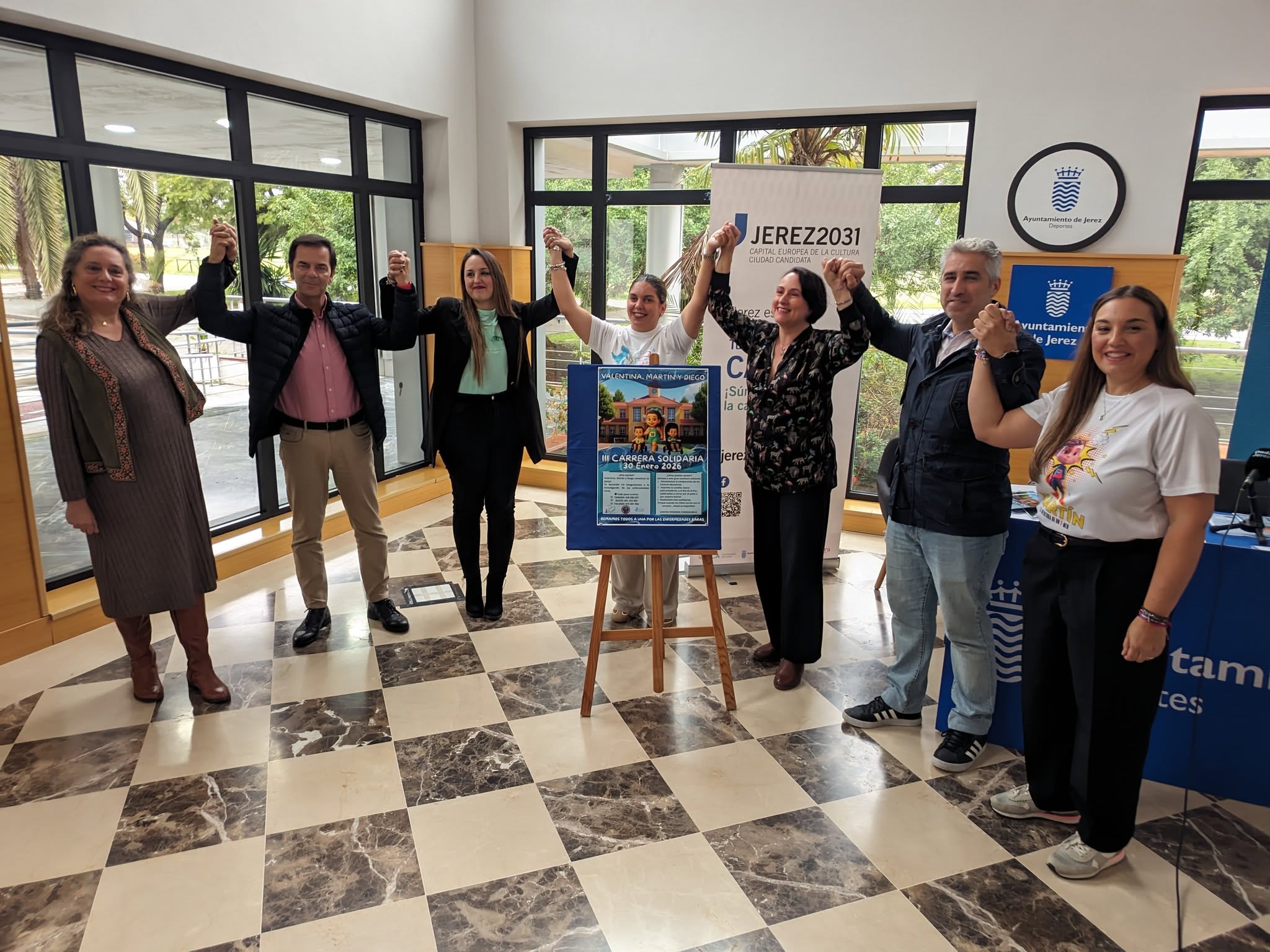 Presentación de la III Carrera solidaria por Valentina, Martín y Diego. Presentación de la III Carrera solidaria por Valentina, Martín y Diego.