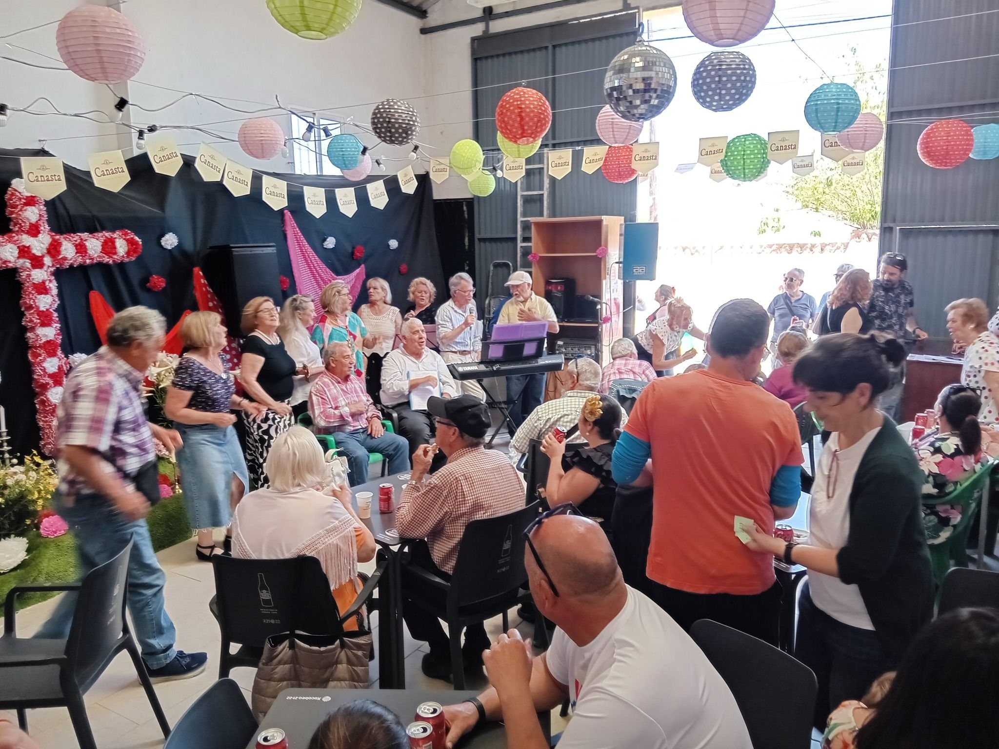 Una convivencia de vecinos en Chiclana.