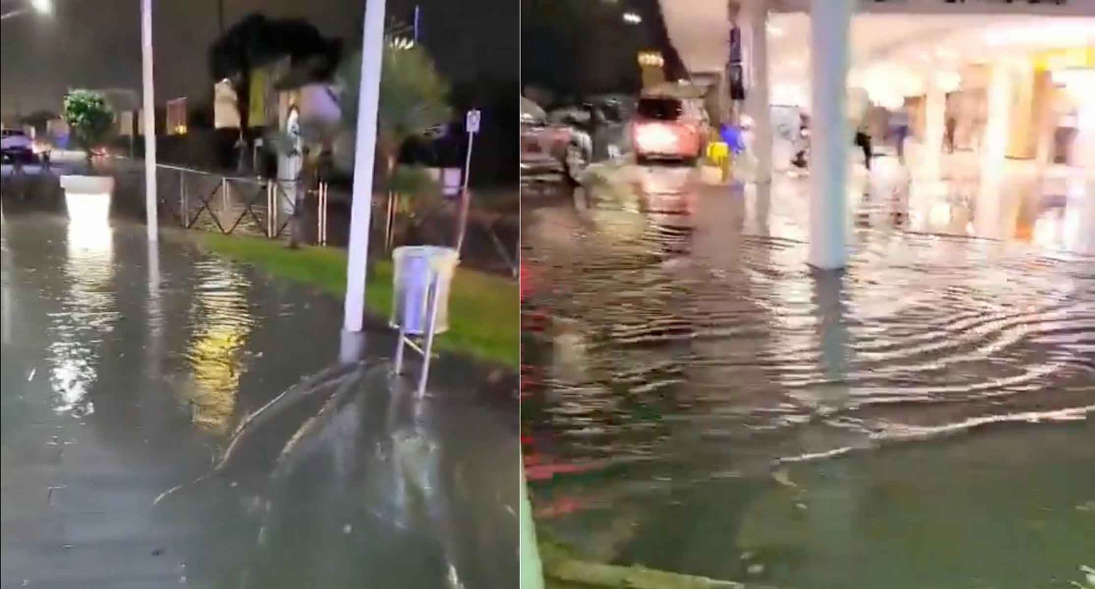 Dos imágenes del vídeo compartido en redes por Javito Cortés. 