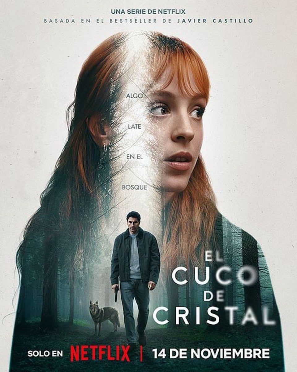 Cartel 'El cuco de cristal', serie que dirige Juan Miguel del Castillo.