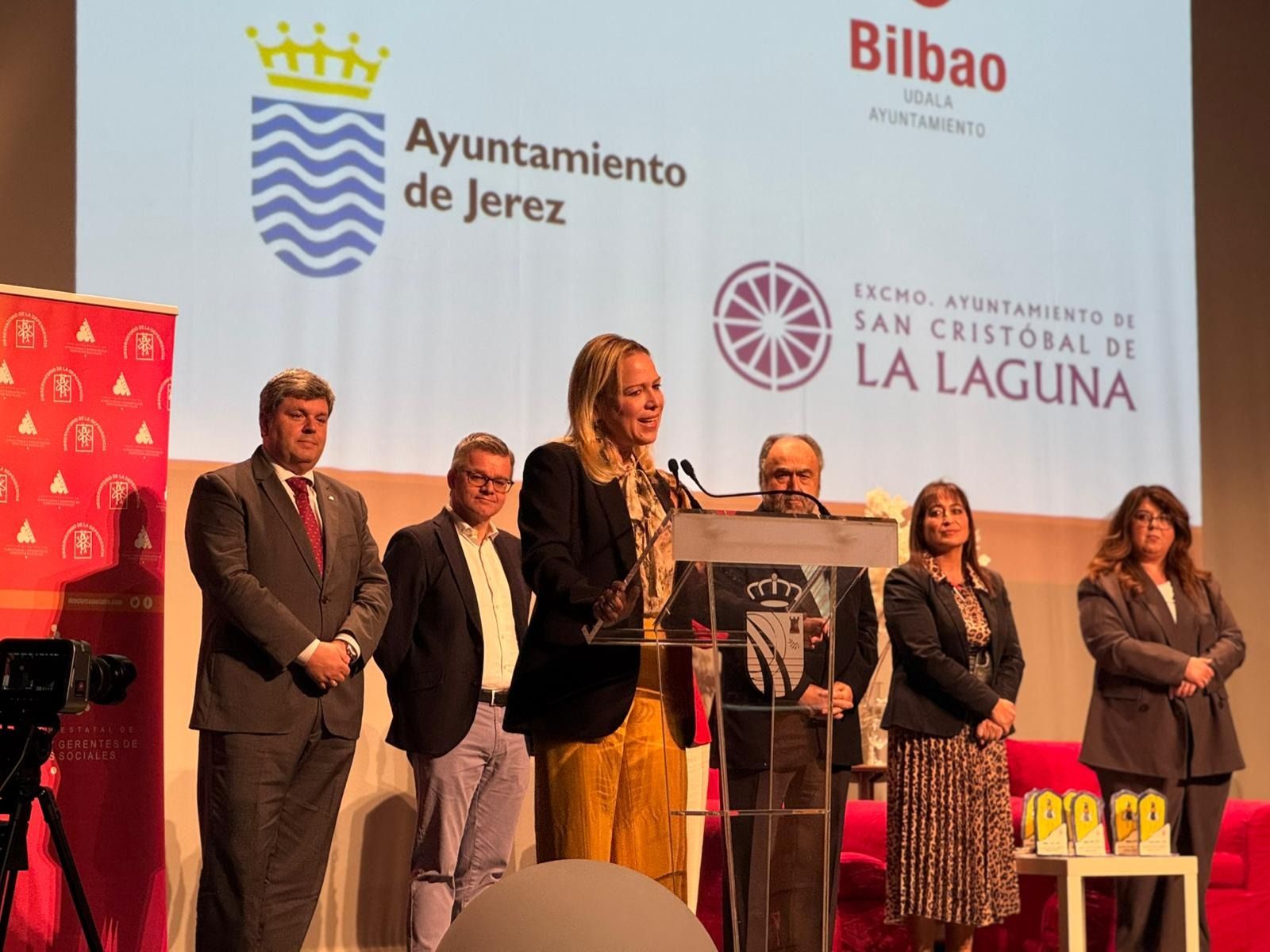 Premio de Servicios Sociales logrado por Jerez. Premio de Servicios Sociales logrado por Jerez.