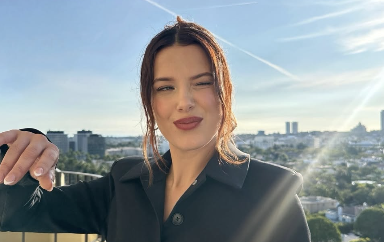 La actriz Millie Bobby Brown, en una imagen de sus redes sociales.