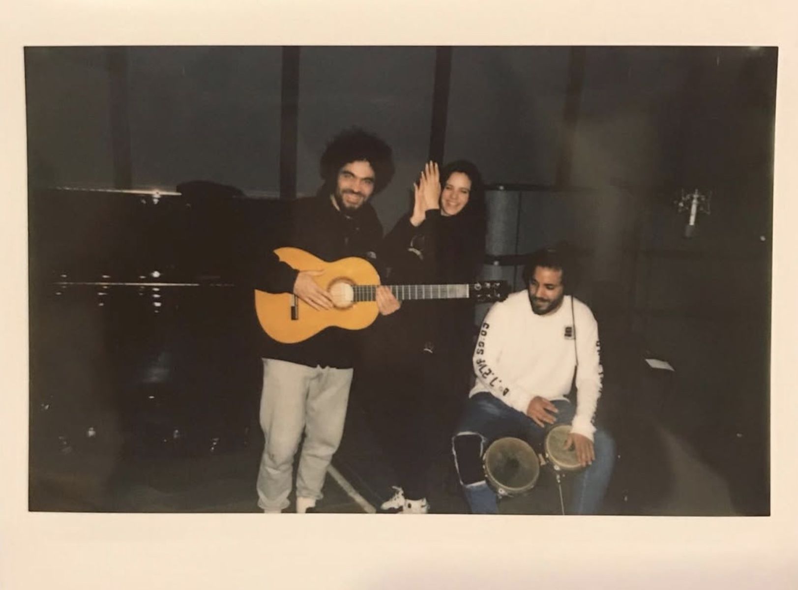 Rosalía con Joselito Acedo y Ané Carrasco.