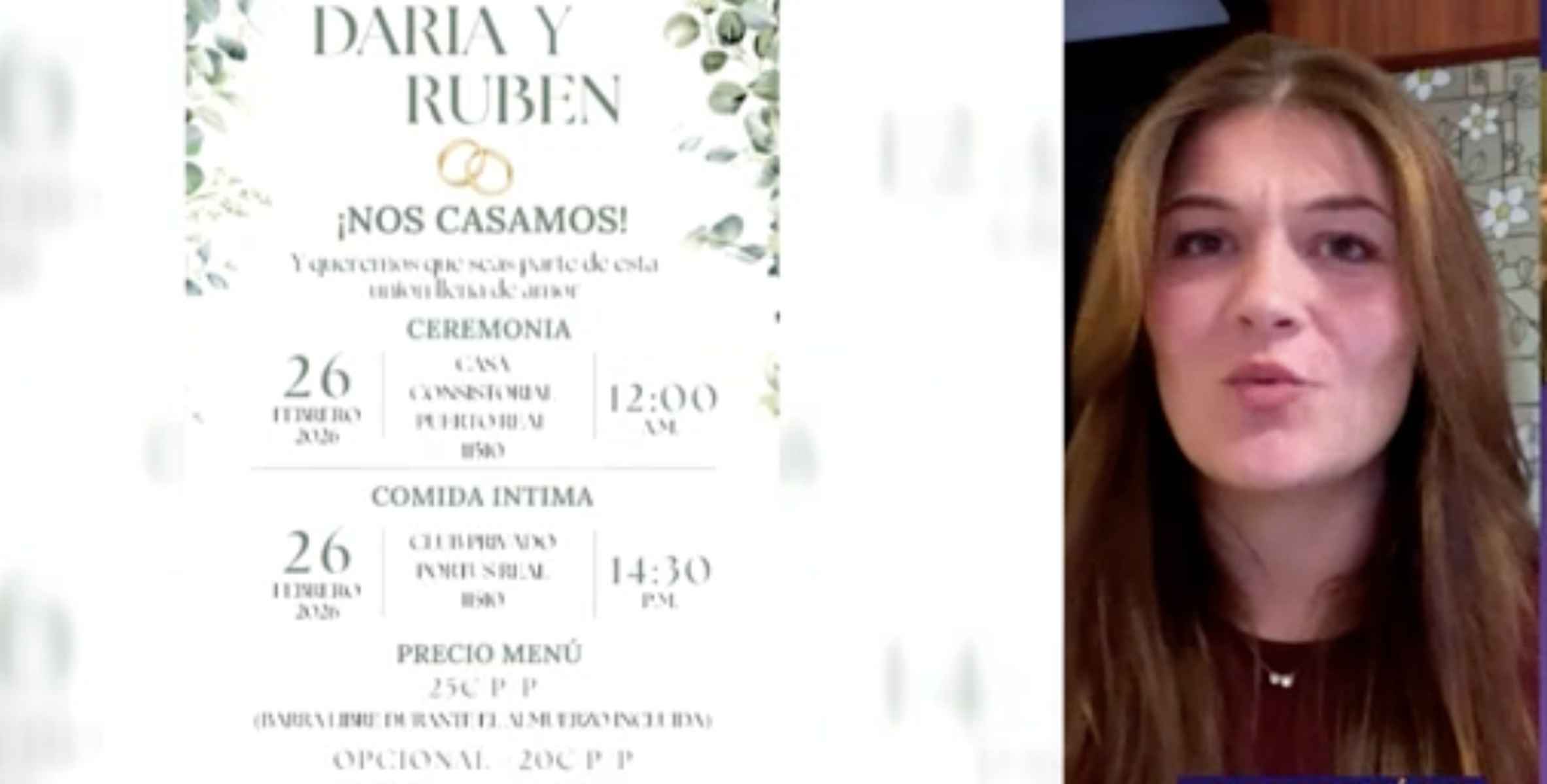 Daria, la joven gaditana, en una imagen del programa 'Y ahora Sonsoles'.