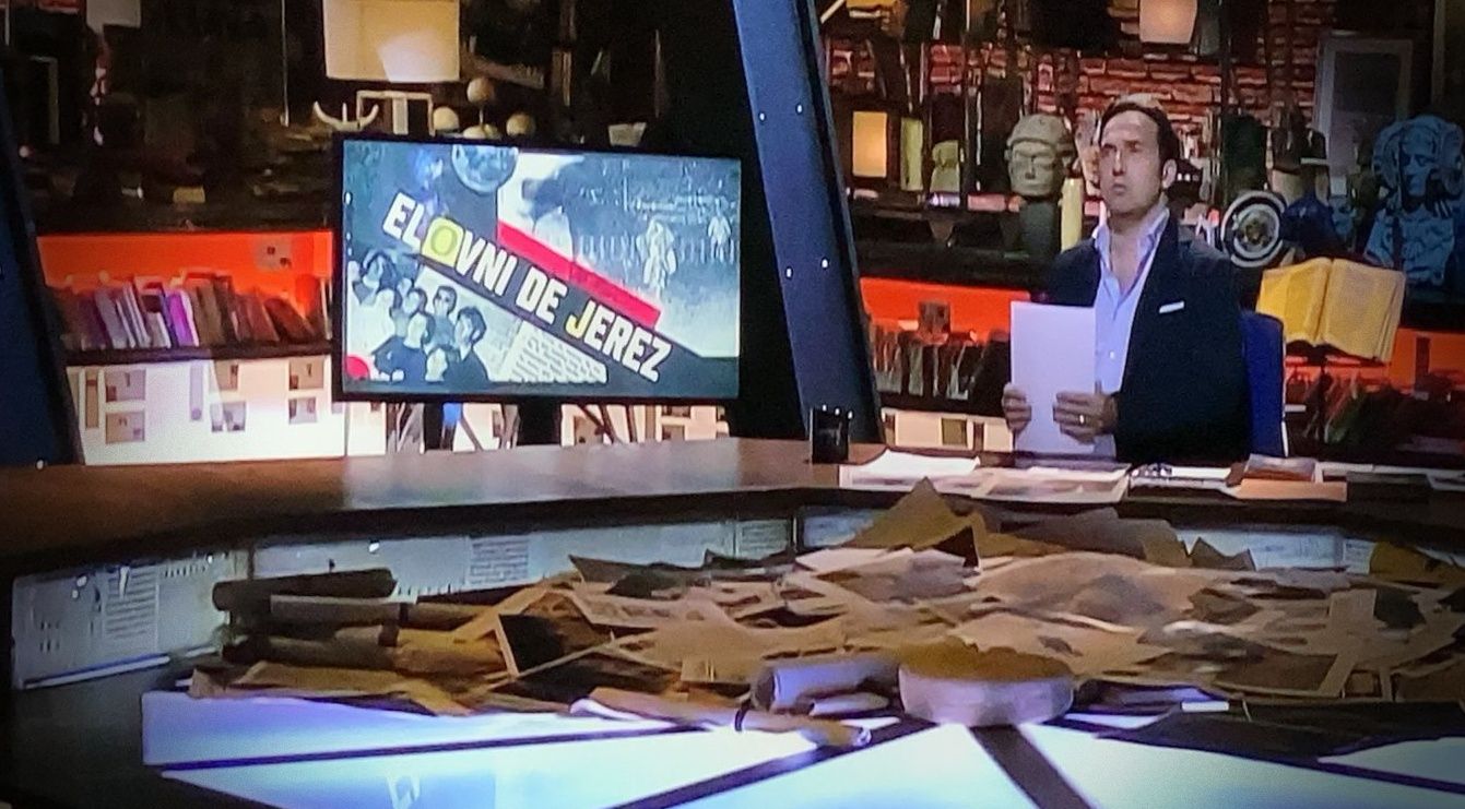 Jerez se cuela en el programa 'Cuarto Milenio' de Iker Jiménez.