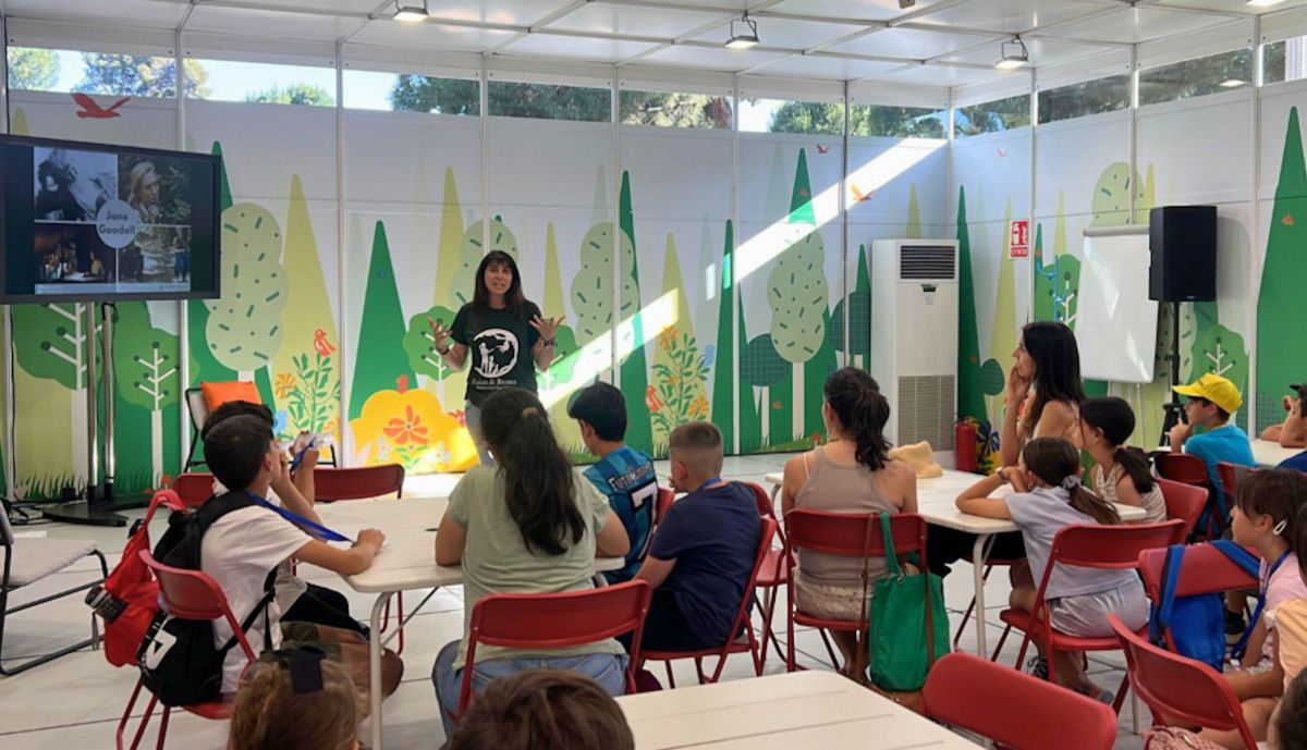 Una actividad de la fundación.