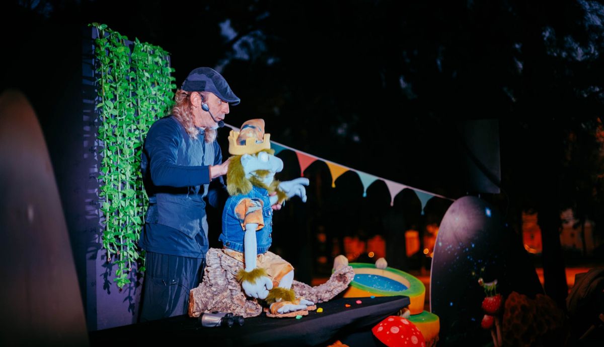 Espectáculo del XXVIII Festival Internacional de Títeres 'Titerejé' en Jerez.