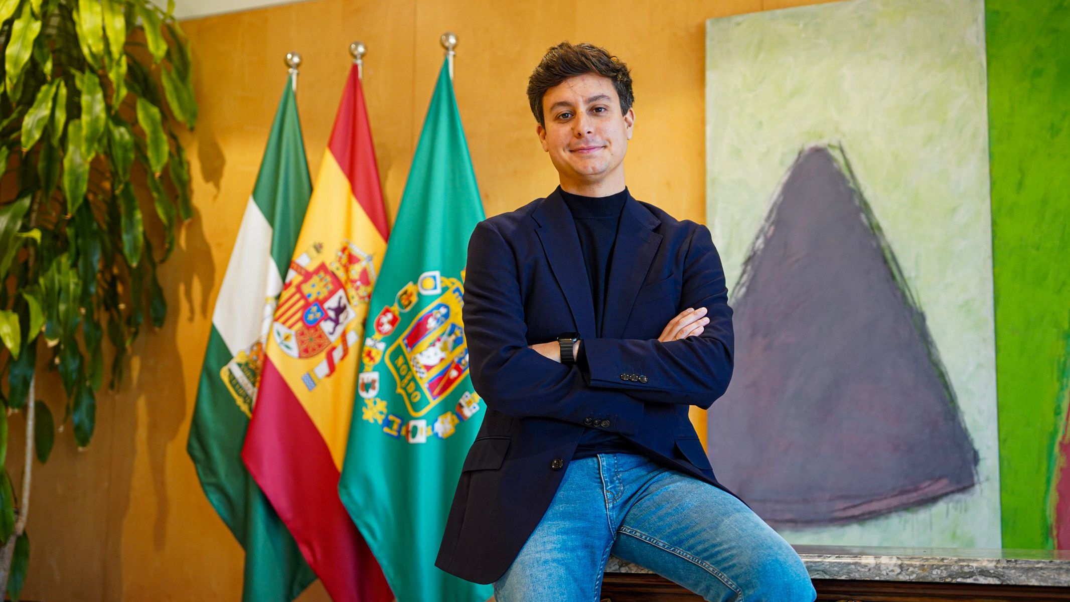 Casimiro Fernandez, diputado provincial de Cultura en Sevilla, analiza posa para lavozdelsur.es tras la entrevista. Casimiro Fernandez, diputado provincial de Cultura en Sevilla, analiza posa para lavozdelsur.es tras la entrevista.