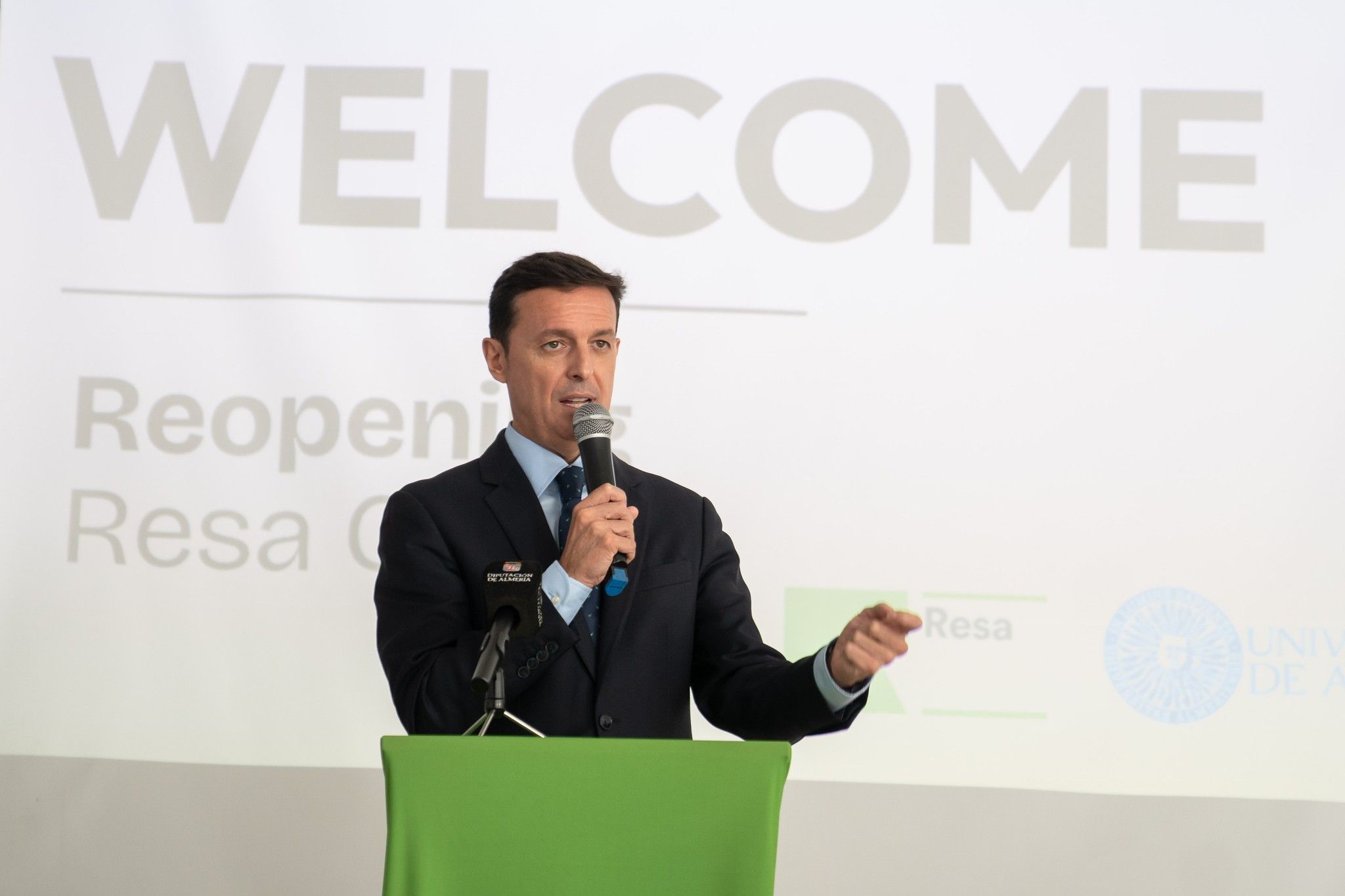 Javier Aureliano, presidente del PP en Almería, detendio.