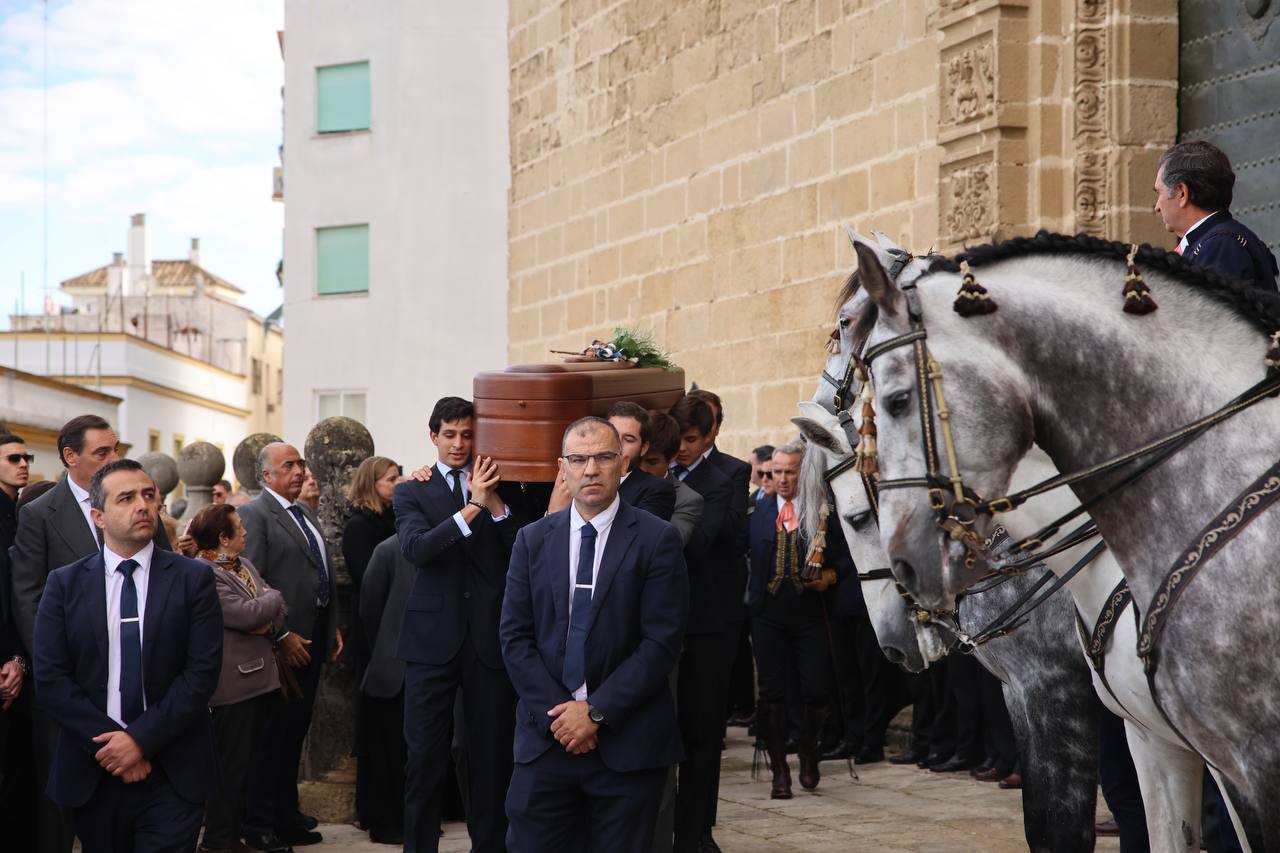 Funeral de Álvaro Domecq.