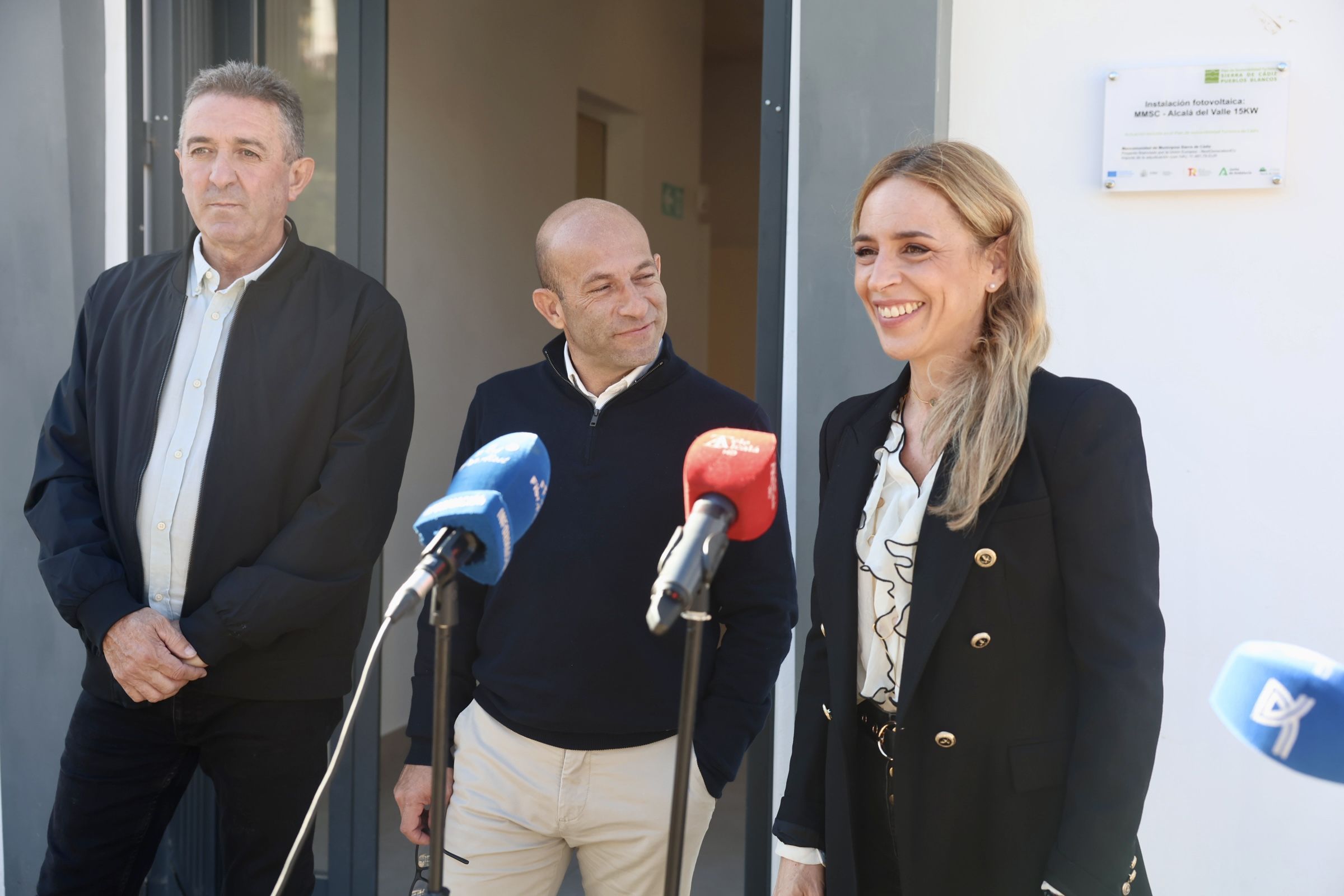 Almudena Martinez, en Alcalá del Valle. Almudena Martinez, en Alcalá del Valle.