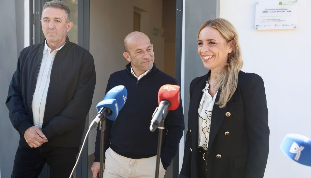Almudena Martinez, en Alcalá del Valle.