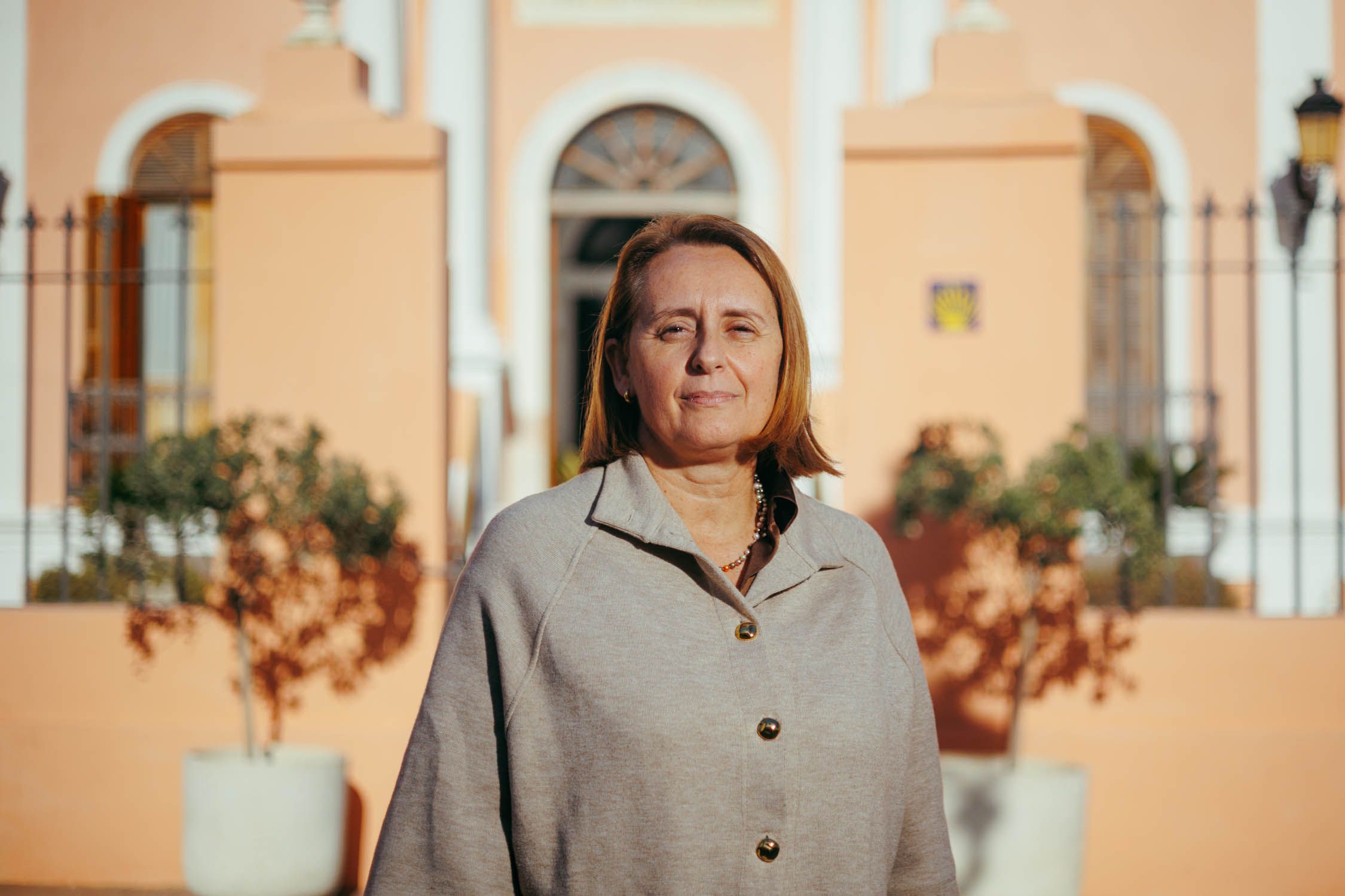 La alcaldesa de Puerto Real, Aurora Salvador.