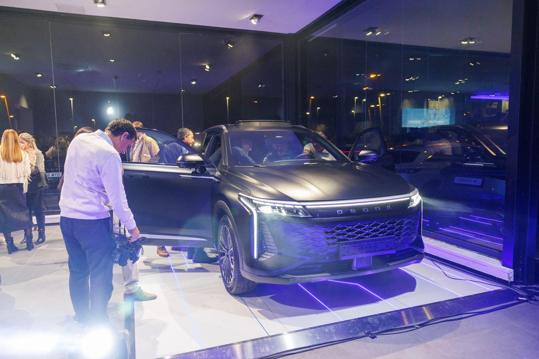 Uno de los modelos presentados en el 'Omoda & Jaecco Premiere Day'. Uno de los modelos presentados en el 'Omoda & Jaecco Premiere Day'.