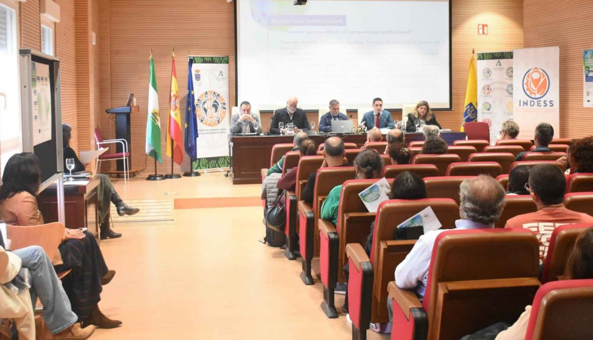 Una imagen del foro llevado a cabo en el Campus de Jerez.