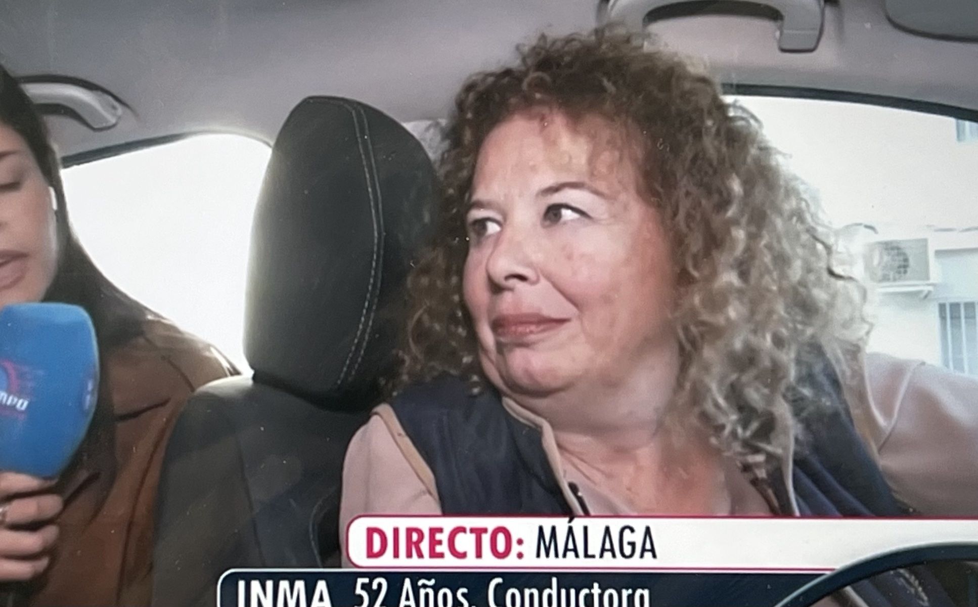 Inma, la malagueña que dio positivo tras comer una tarta, en 'El tiempo justo'. Inma, la malagueña que dio positivo tras comer una tarta, en 'El tiempo justo'.