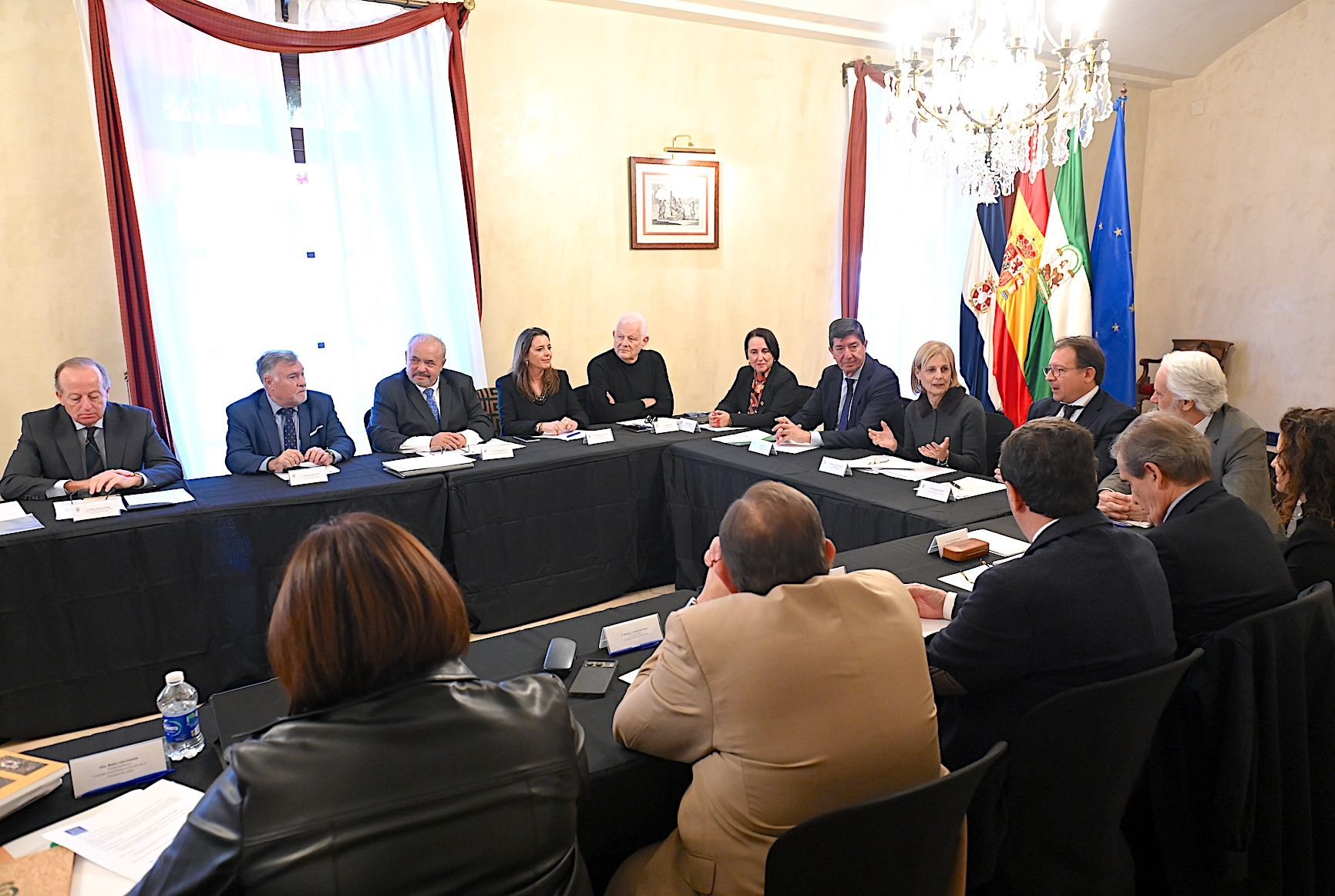 Celebración del I Encuentro de Consejos Sociales de Andalucía, en el Ayuntamiento. 