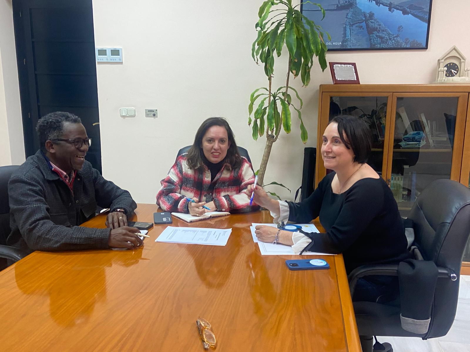 Reunión del Ayuntamiento de Jerez con la Flampa.