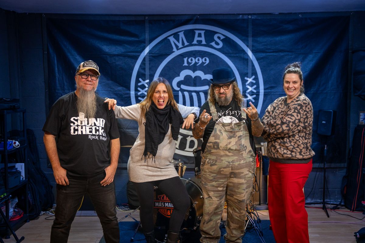 Más Madera, una de las bandas que participará en Rock D’Akí 2025 en Puerto Real.