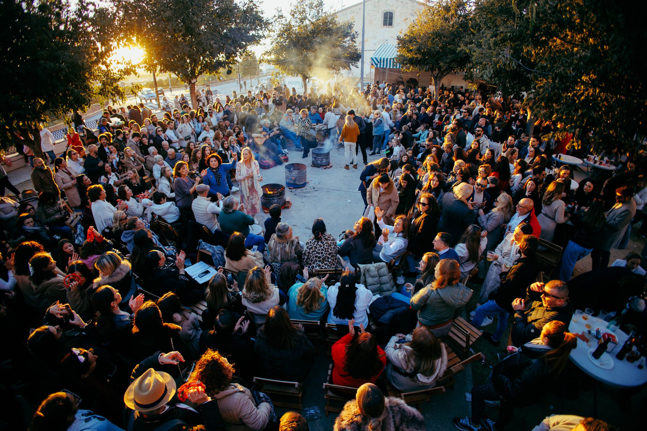 Una Zambomba celebrada esta pasada Navidad en Jerez.