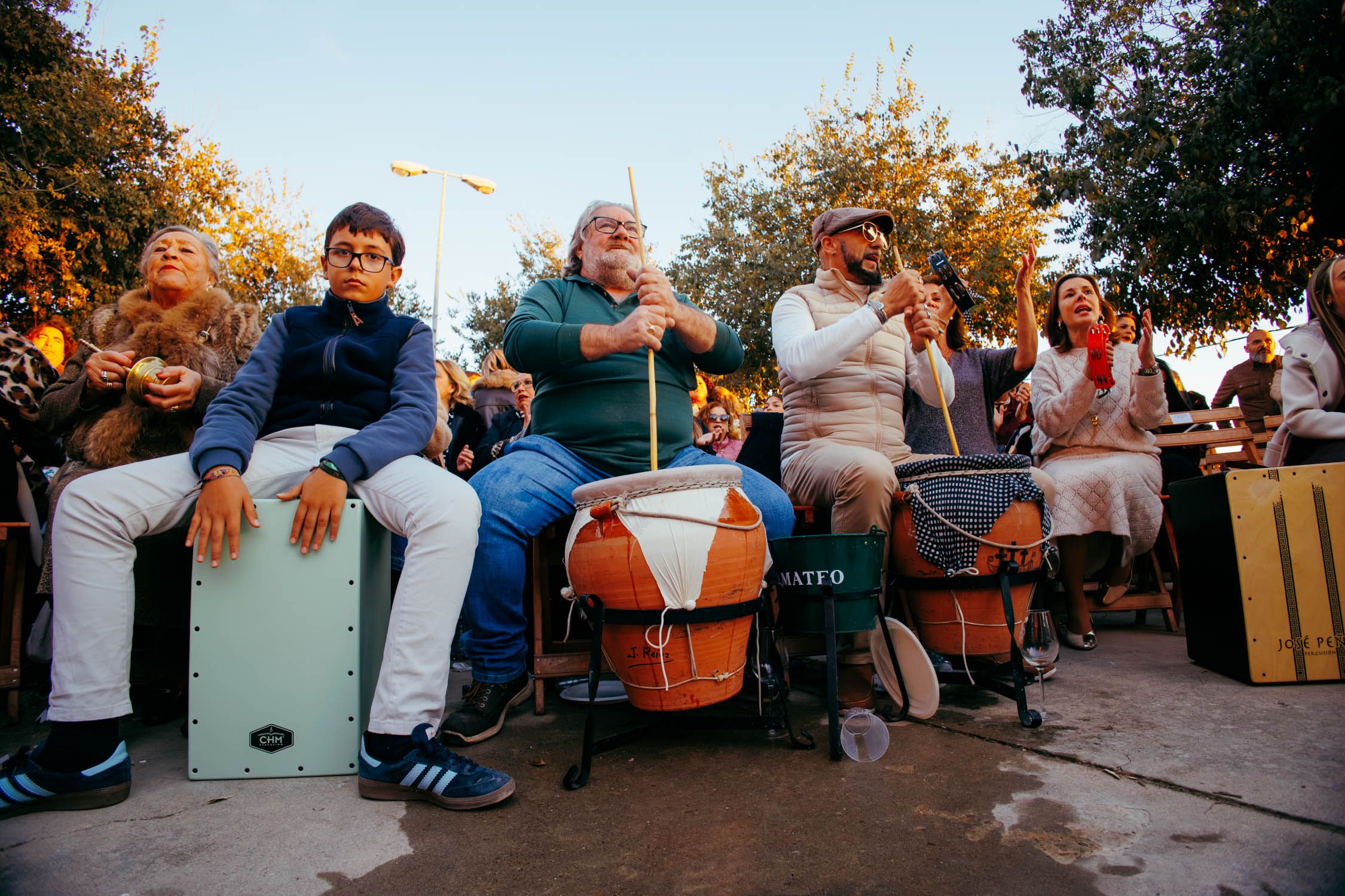 Zambomba de la hermandad del Cristo de la Expiración