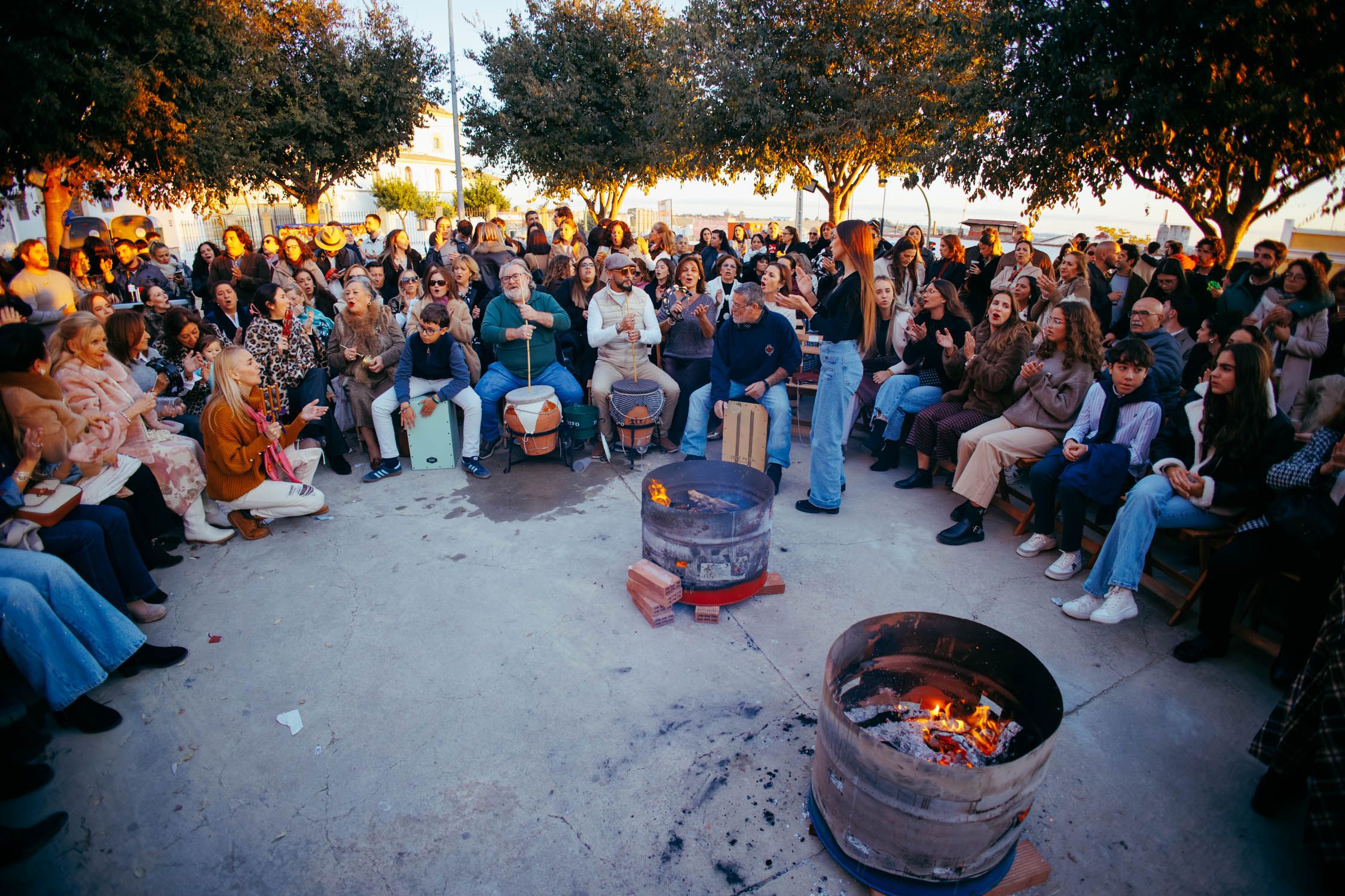 La Zambomba del Cristo de la Expiración, el pasado fin de semana en Jerez.