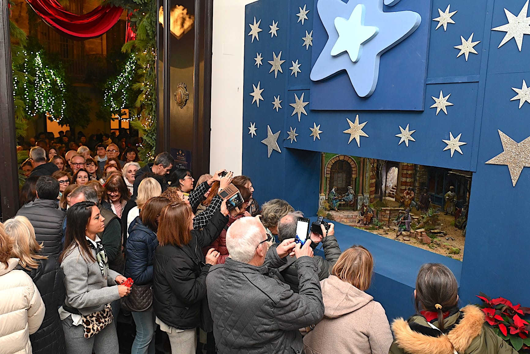 Inauguración del Belén municipal de Jerez.