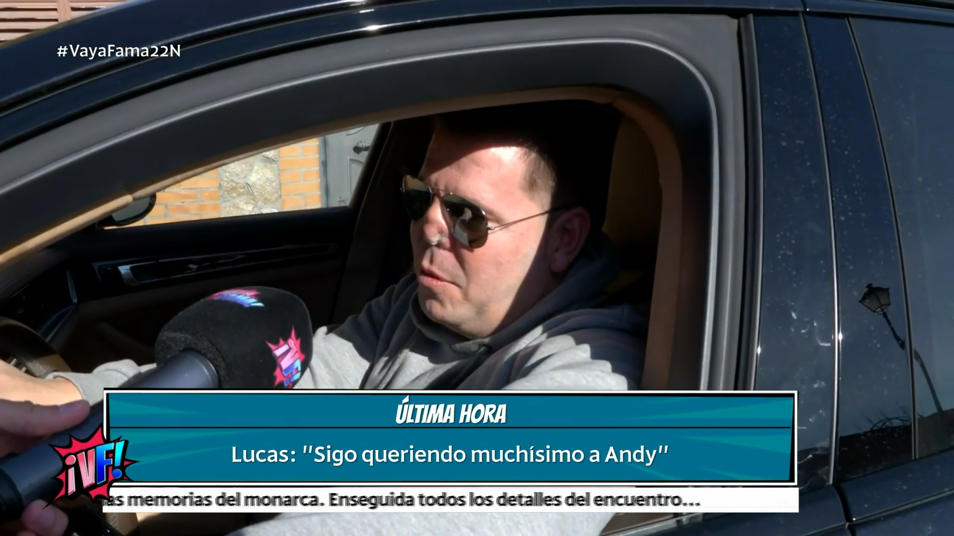 Lucas en sus declaraciones recientes.