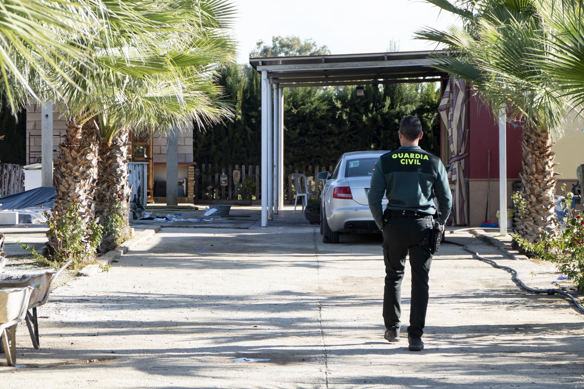 Finca de Lora donde ha fallecido una mujer. Finca de Lora donde ha fallecido una mujer.