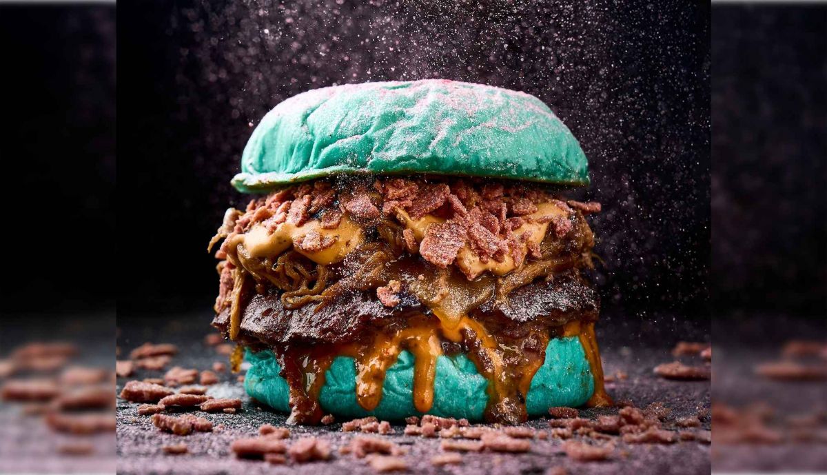 La 'Diamante Azul', la considerada mejor hamburguesa de España.