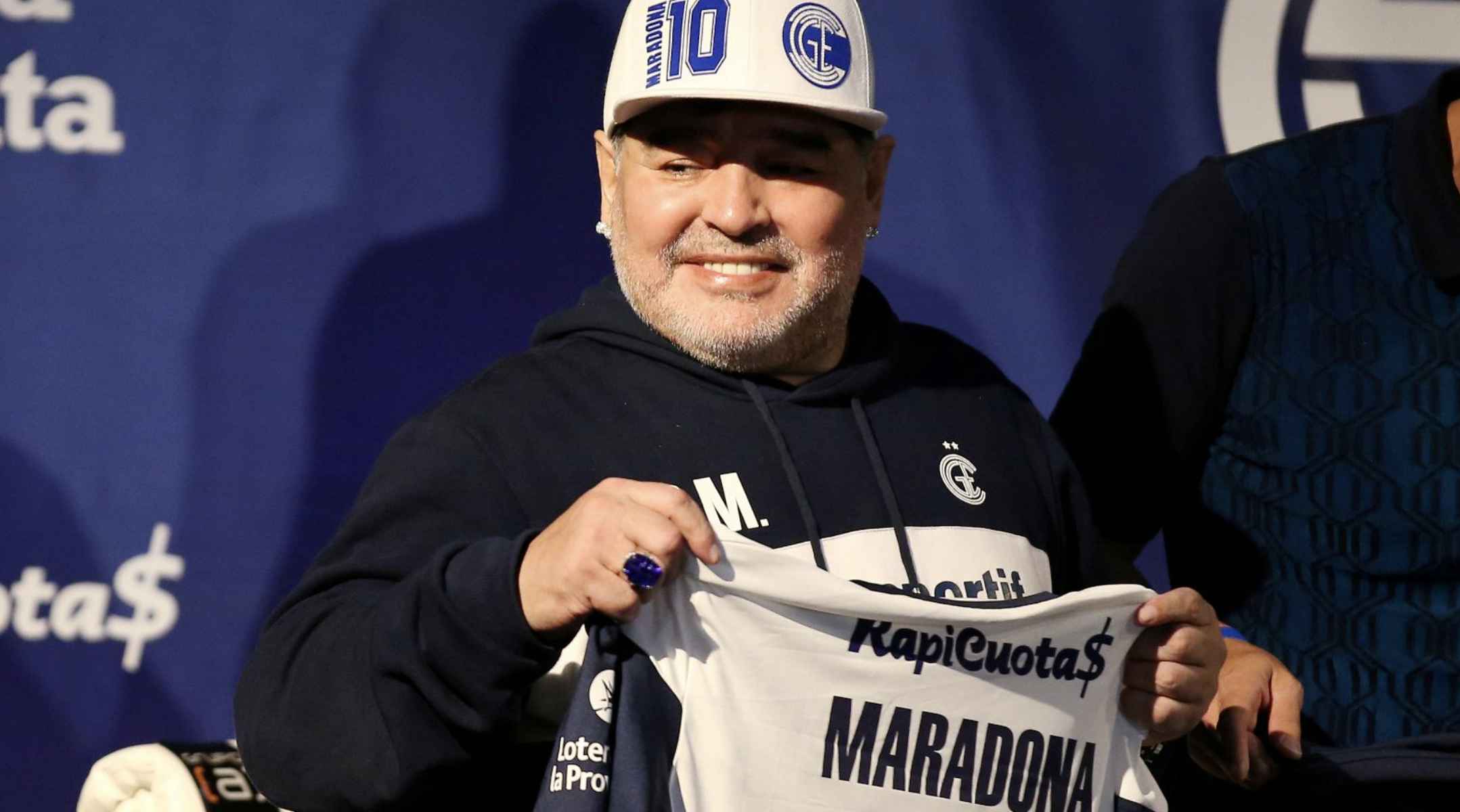 Uno de los últimos actos a los que acudió Maradona antes de morir.