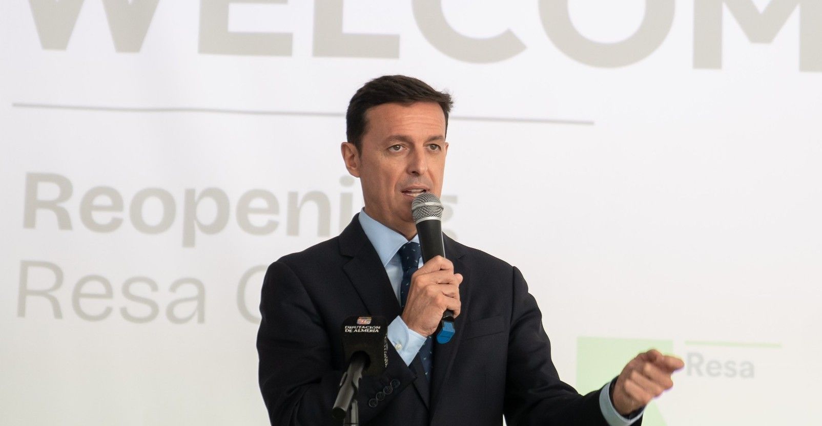 Javier Aureliano García, ex presidente de la Diputación de Almería.