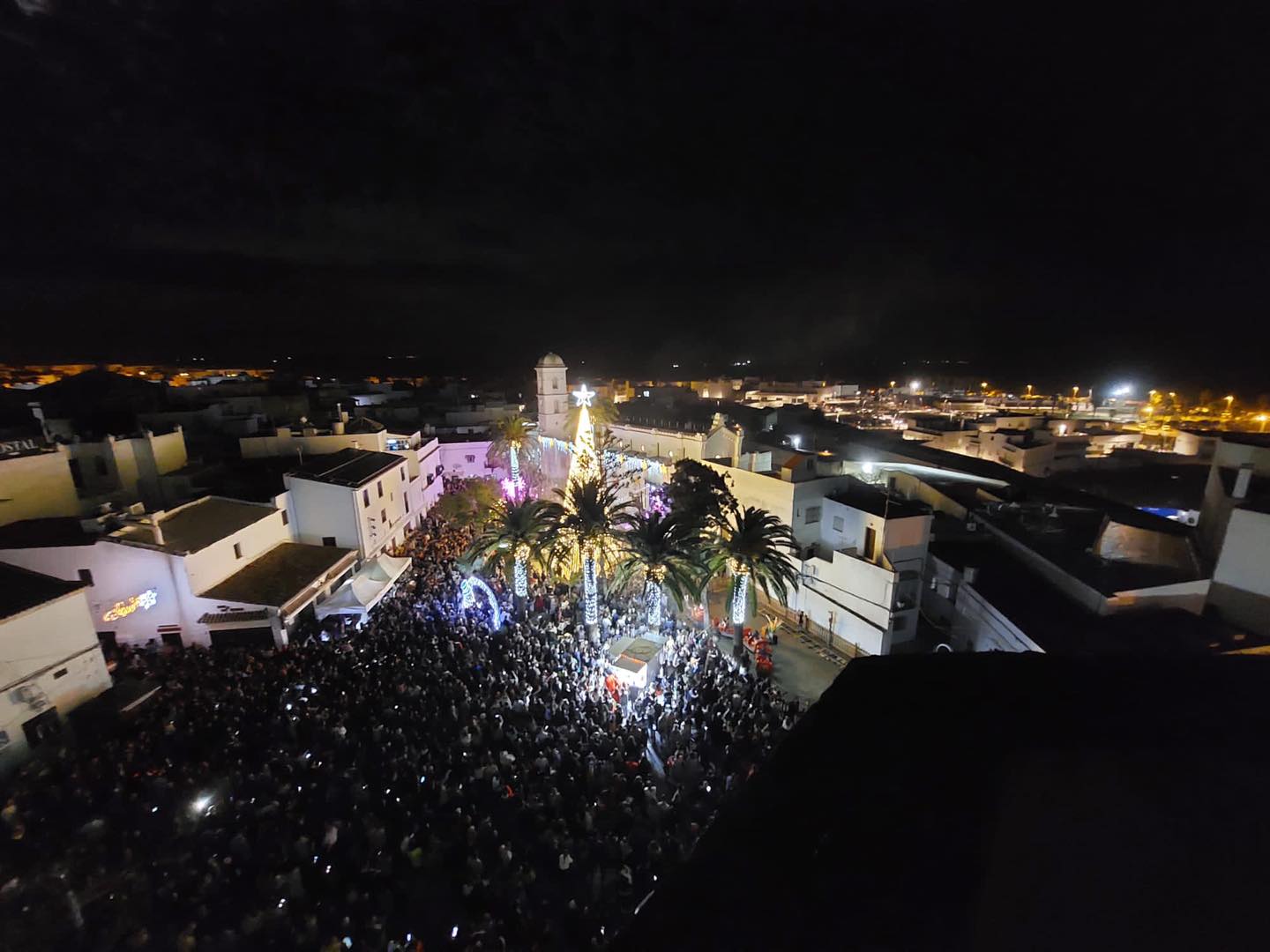 Navidad en Conil en una año anterior.