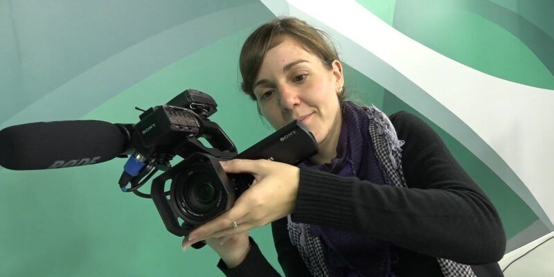 La reportera Alicia Rodríguez.