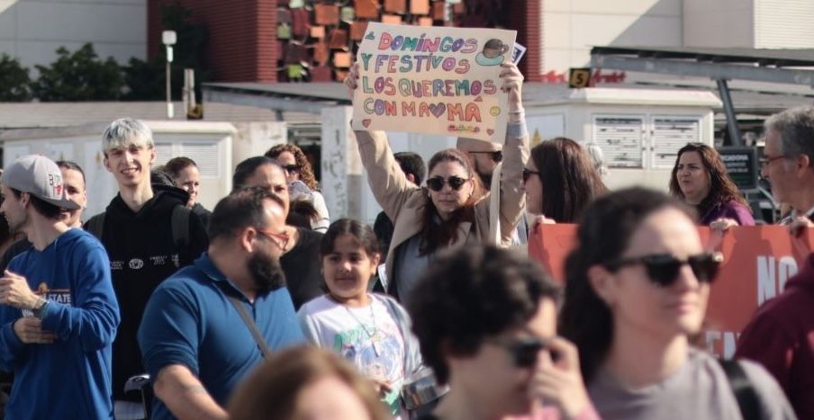Una protesta contra la ZGAT en Jerez, en una imagen de archivo.